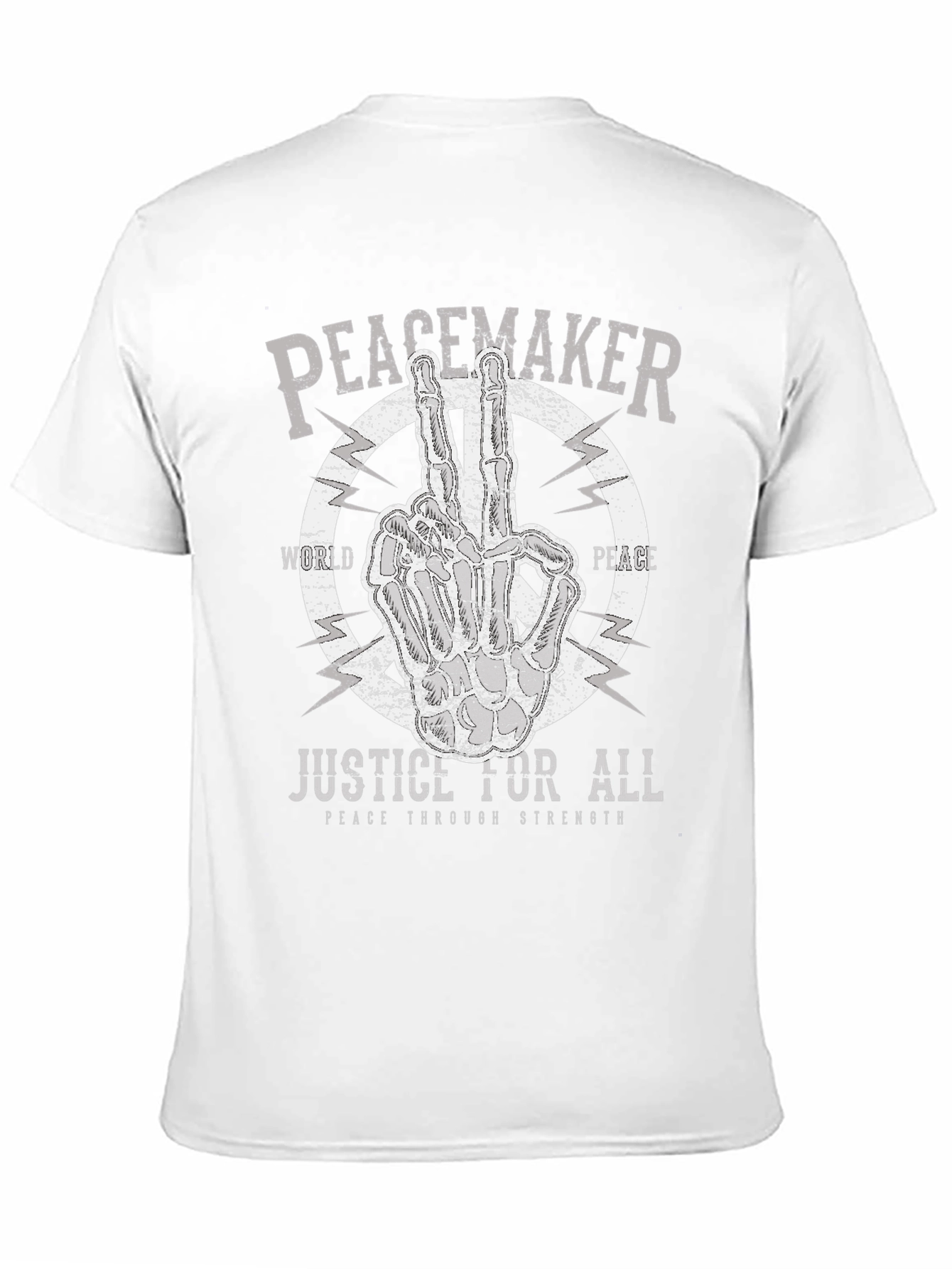 Peacemaker Justice for All Black T-Shirt