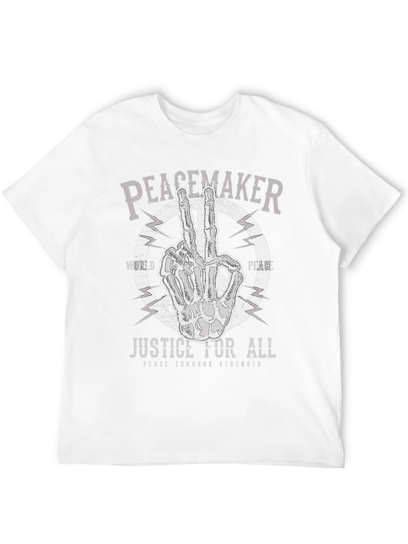 Peacemaker Justice for All Black T-Shirt