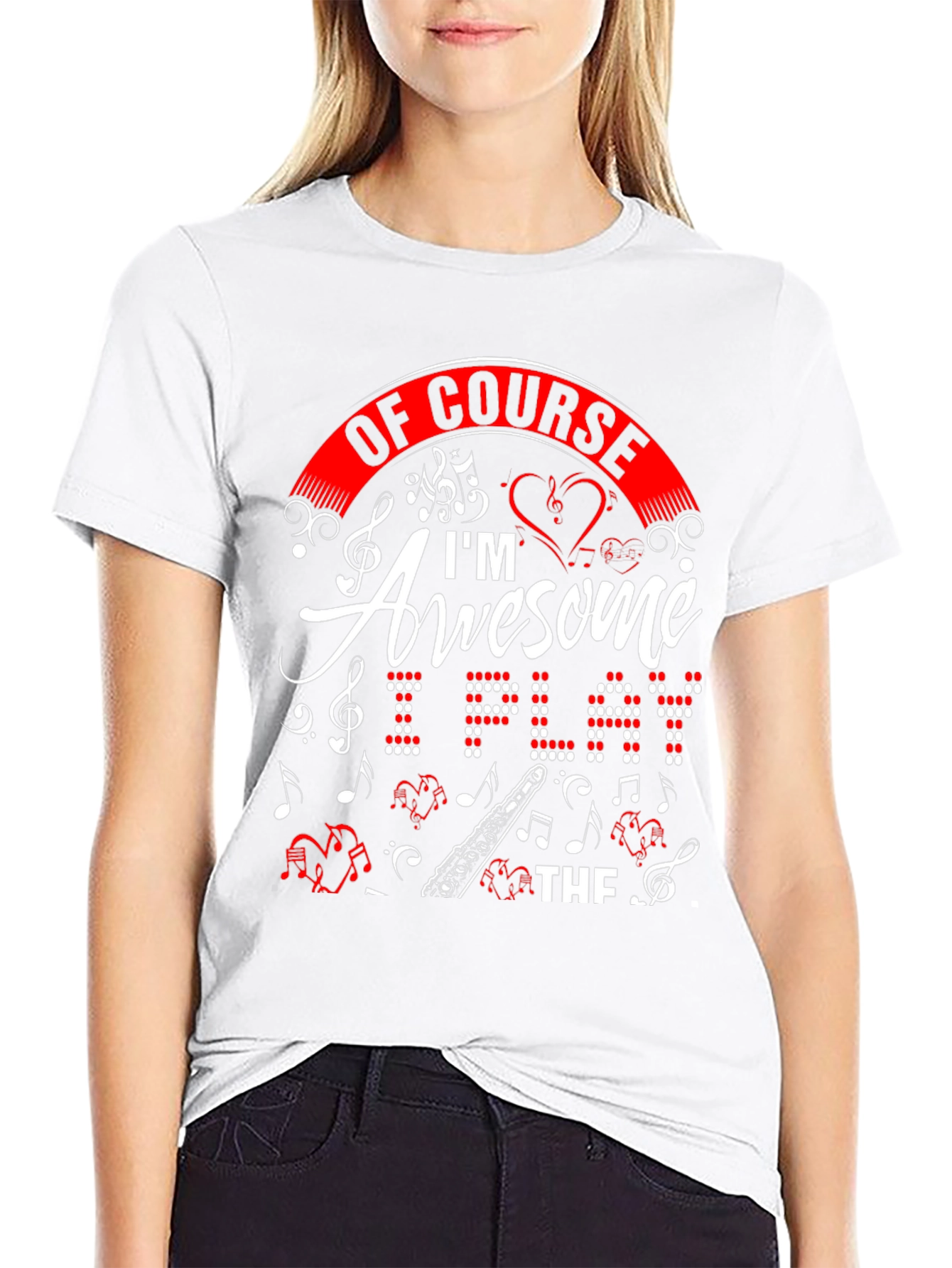 Awesome Flute Player T-Shirt