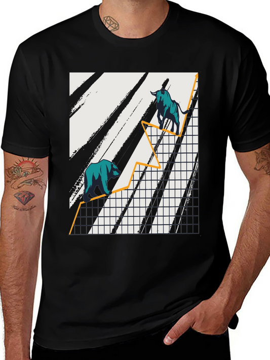 Bull & Bear Market Graphic Tee