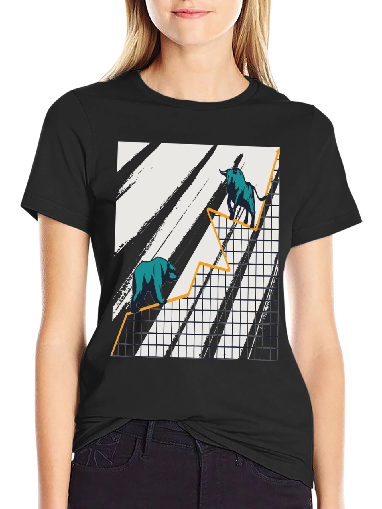 Bull & Bear Market Graphic Tee