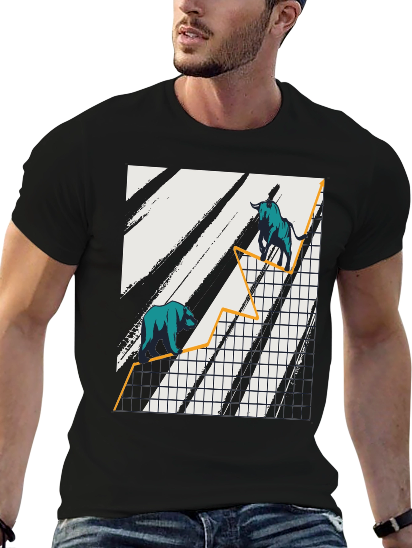 Bull & Bear Market Graphic Tee