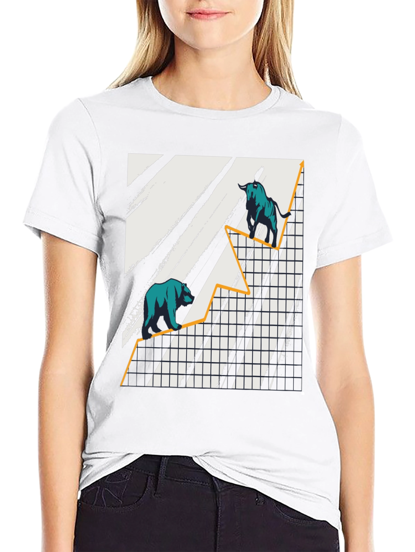 Bull & Bear Market Graphic Tee