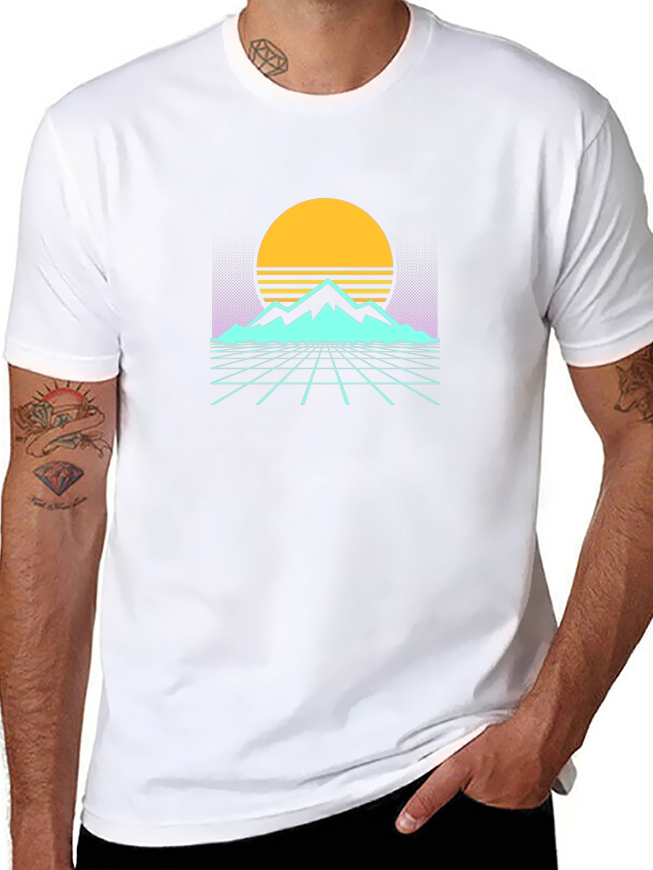 Retro Wave Graphic Tee