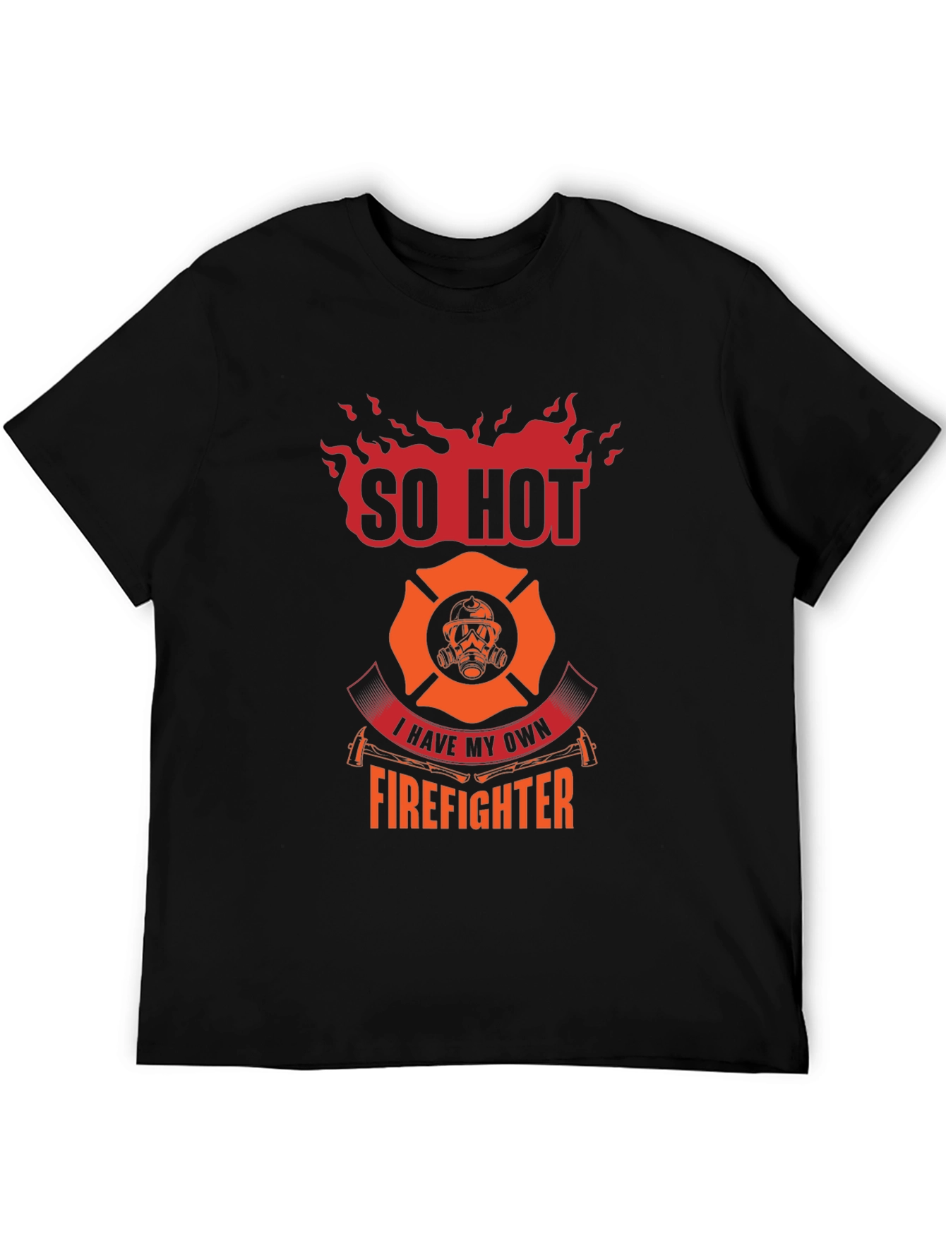 So Hot Firefighter Graphic Tee
