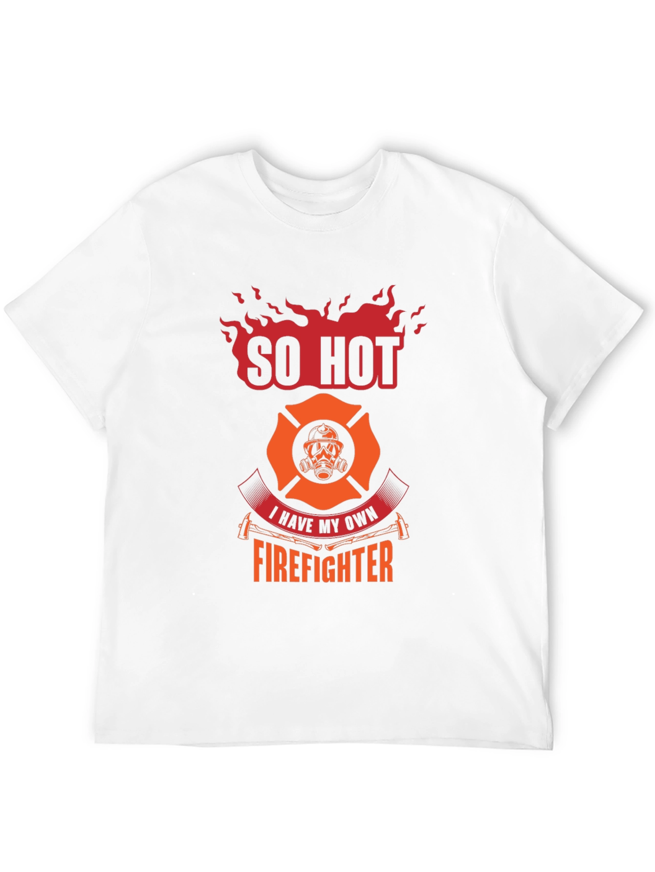 So Hot Firefighter Graphic Tee