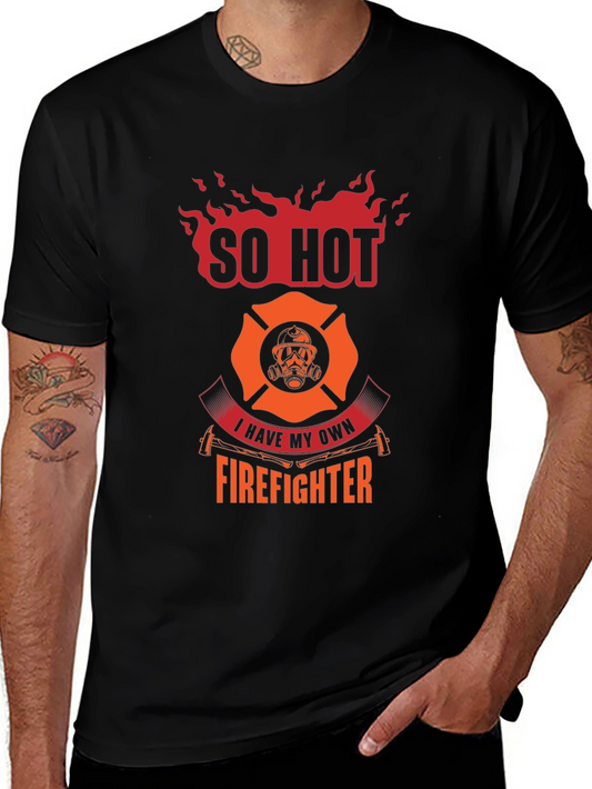 So Hot Firefighter Graphic Tee