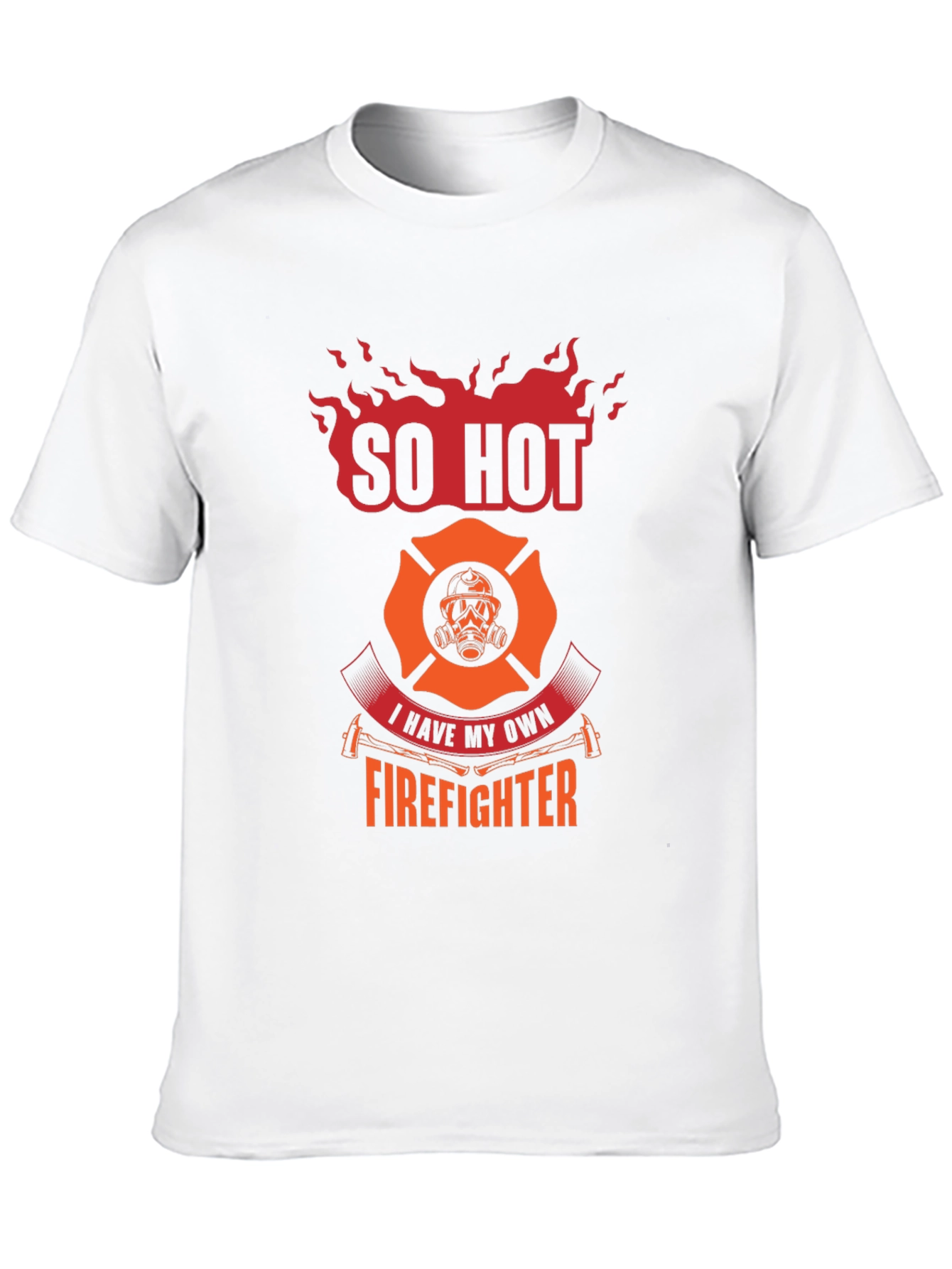 So Hot Firefighter Graphic Tee
