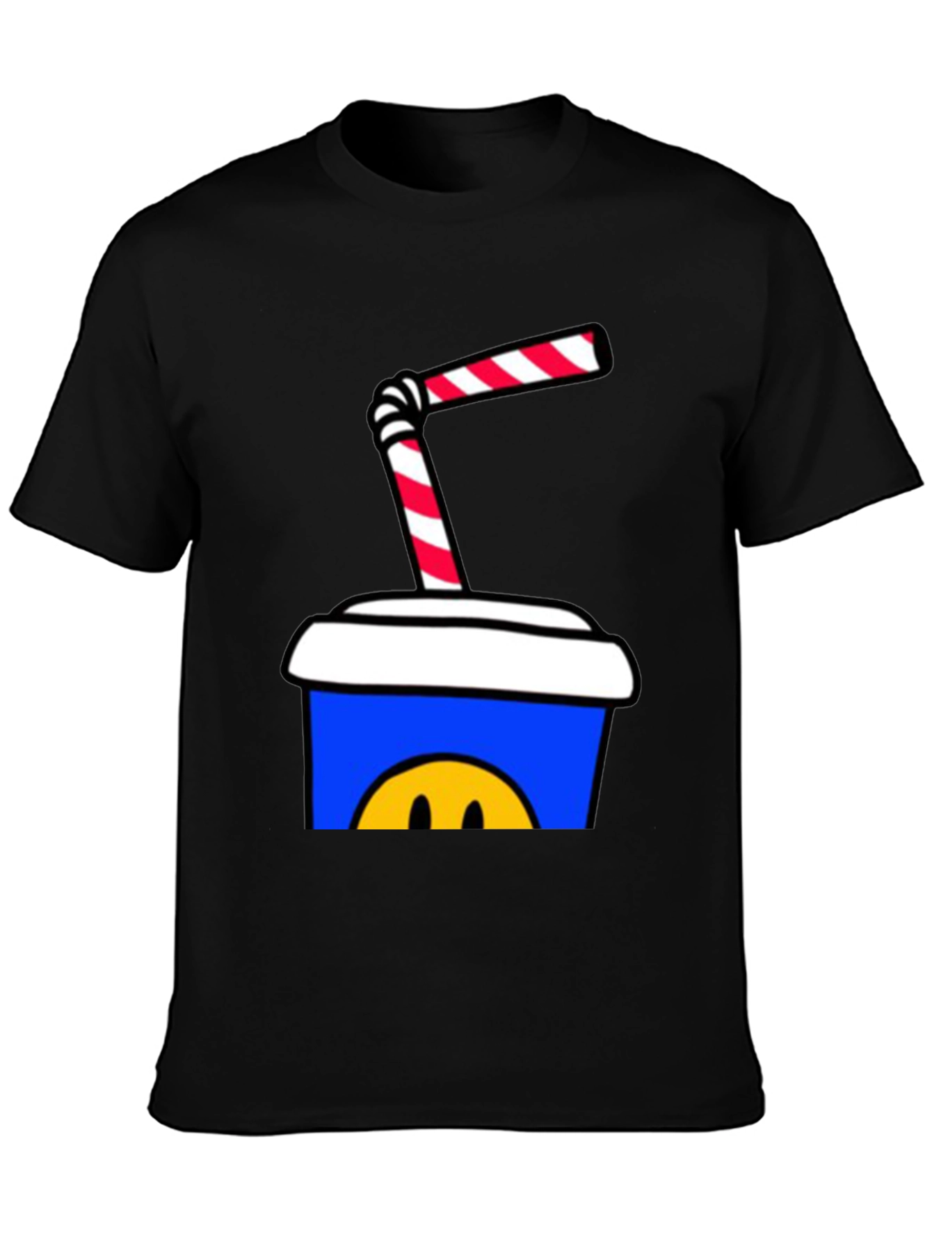 Cartoon Soda Cup T-Shirt - Fun Graphic Tee