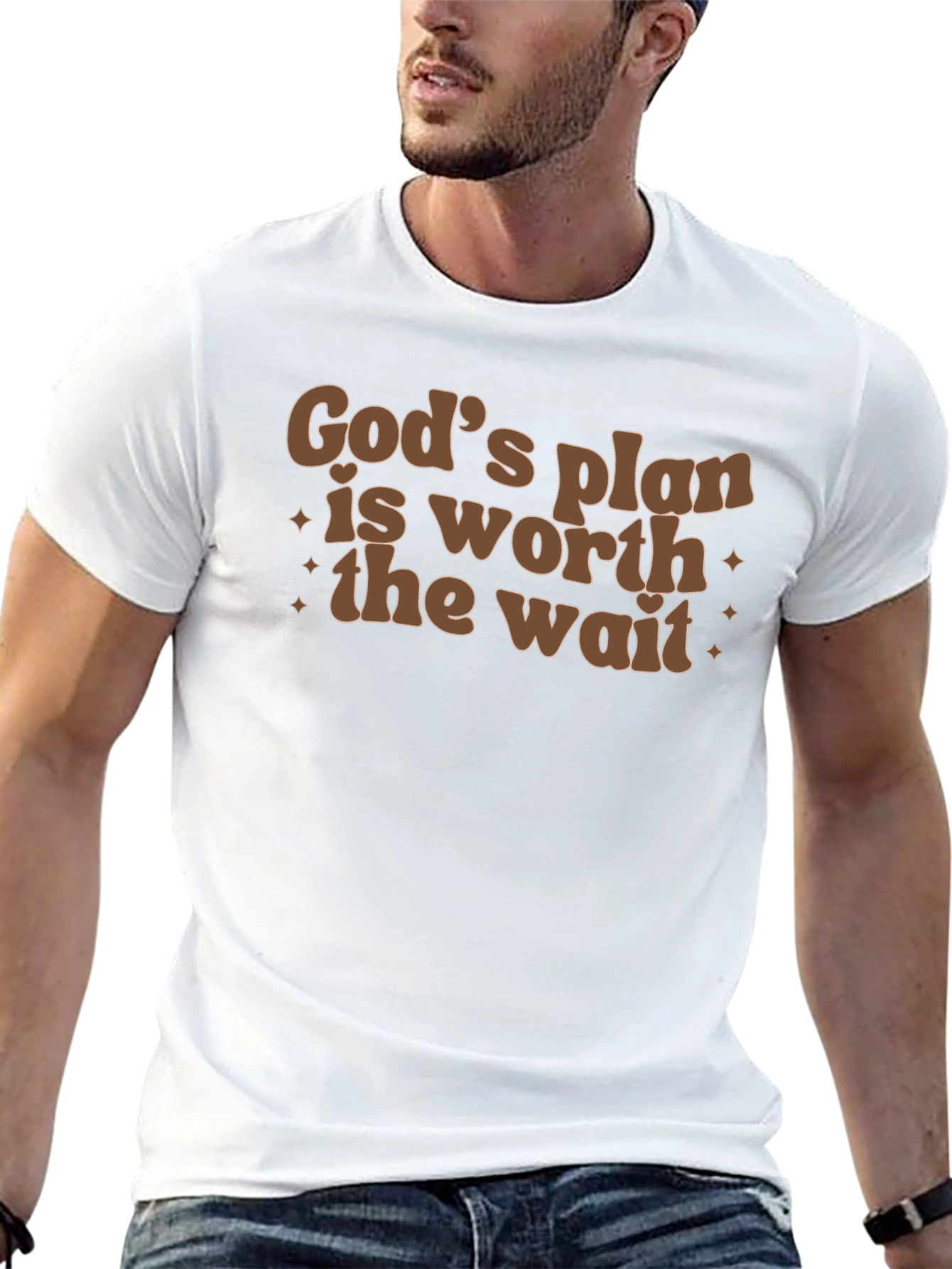 Gods Plan Worth the Wait Graphic Tee