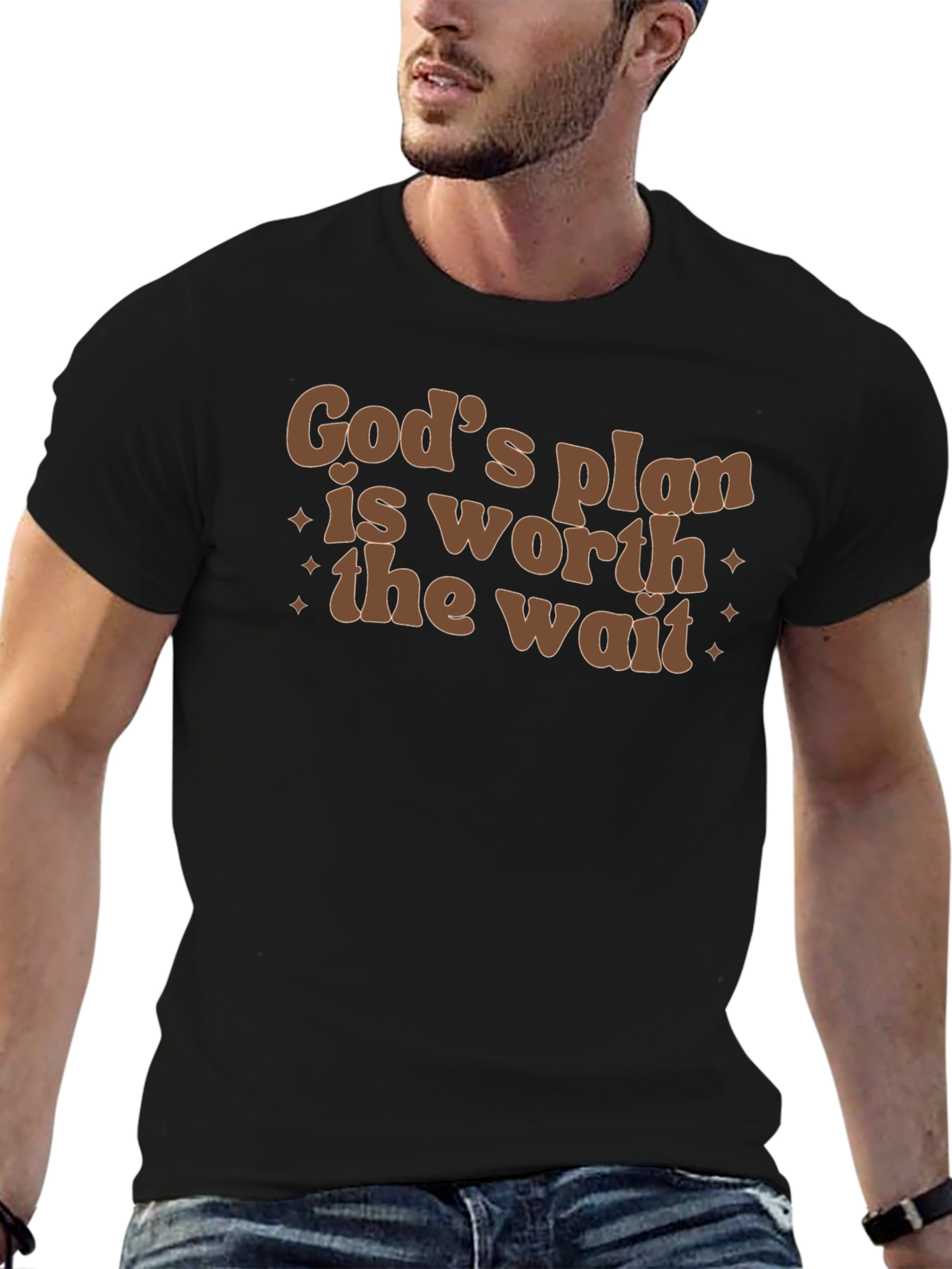 Gods Plan Worth the Wait Graphic Tee