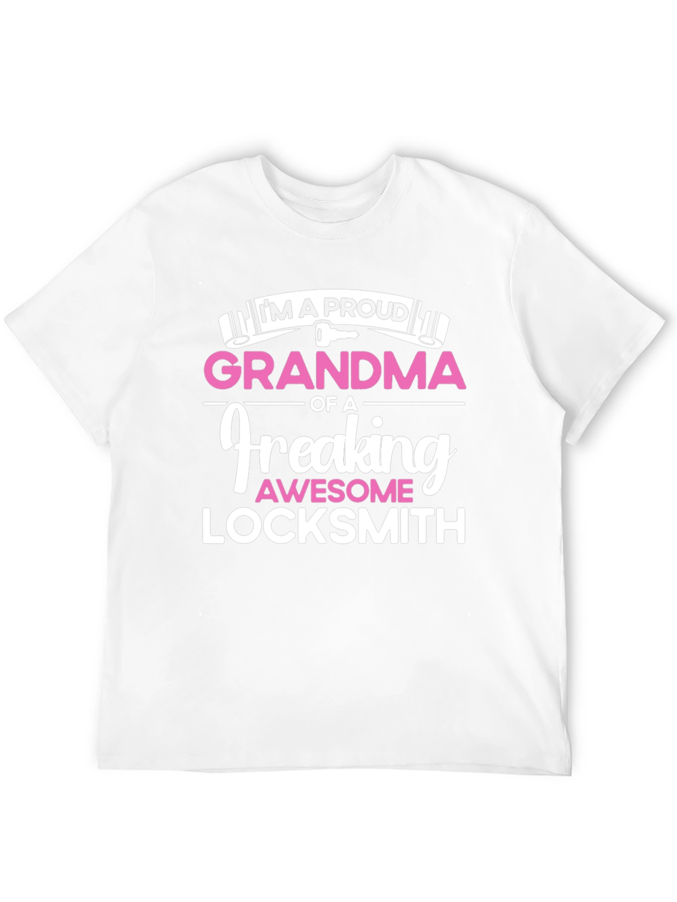 Proud Grandma Locksmith Graphic T-Shirt