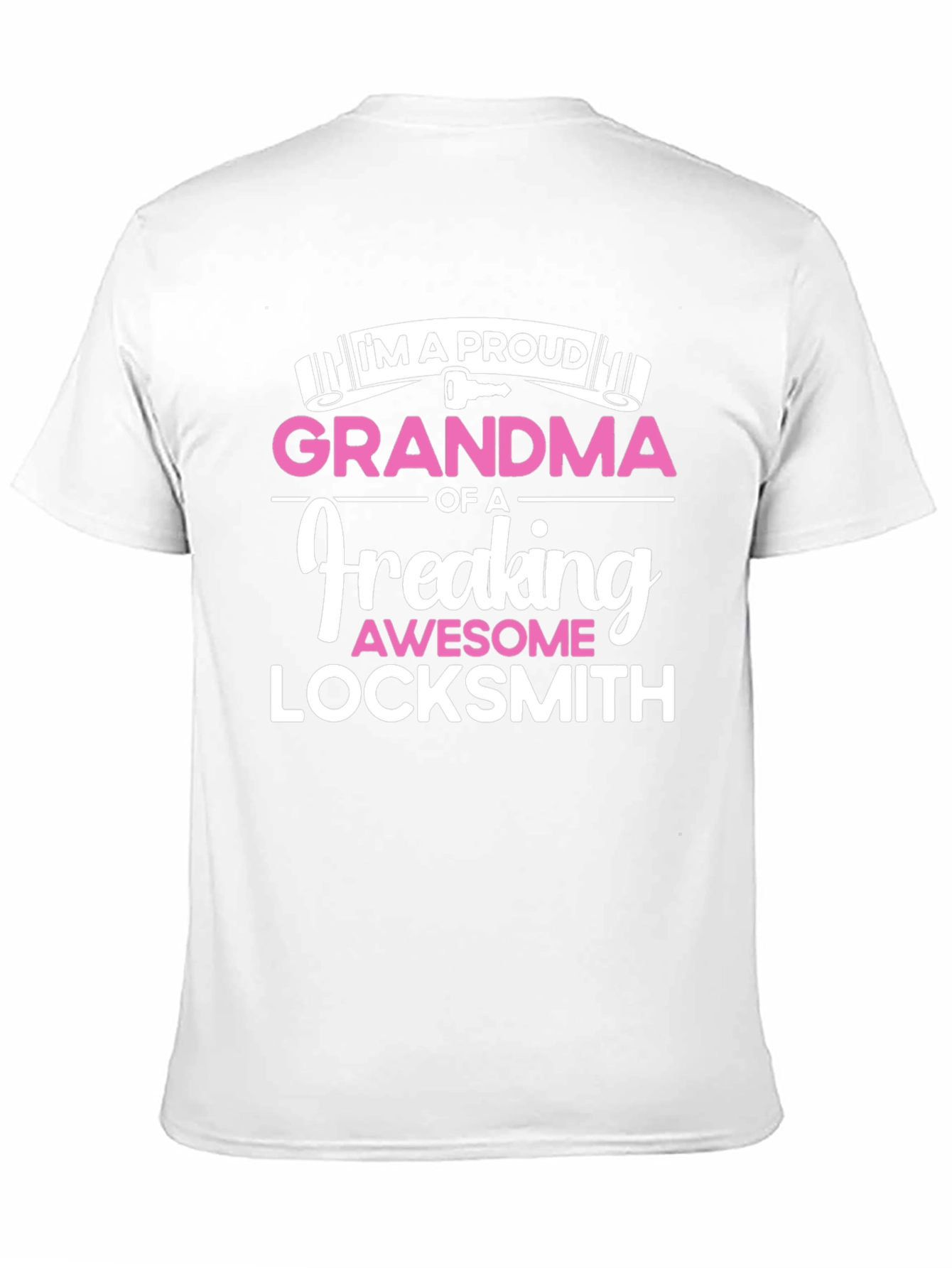 Proud Grandma Locksmith Graphic T-Shirt