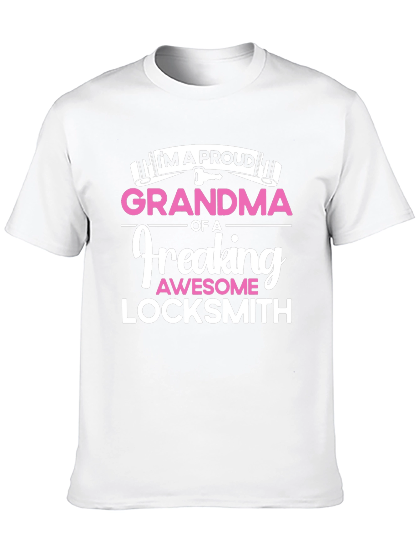 Proud Grandma Locksmith Graphic T-Shirt