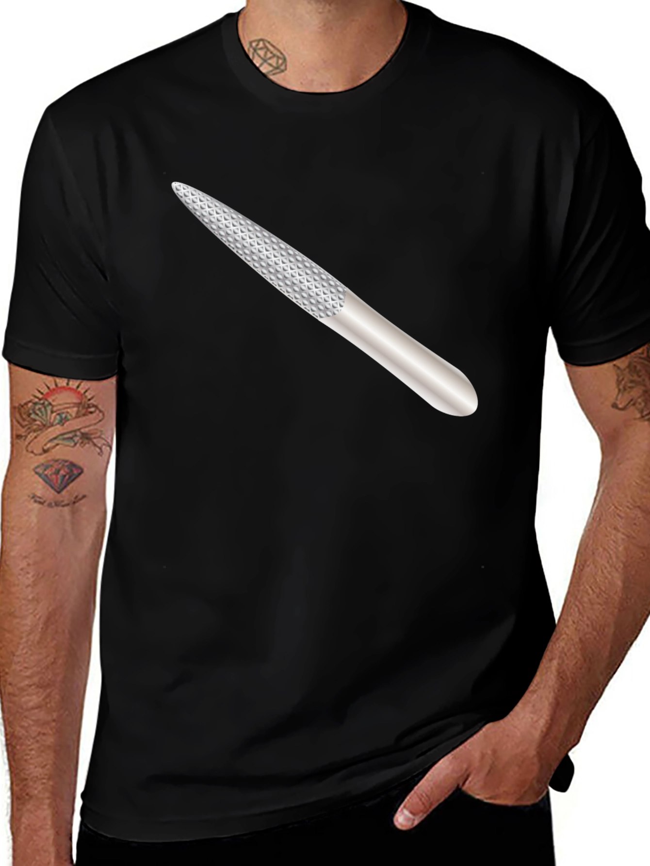Novelty File Graphic T-Shirt - Casual Wear