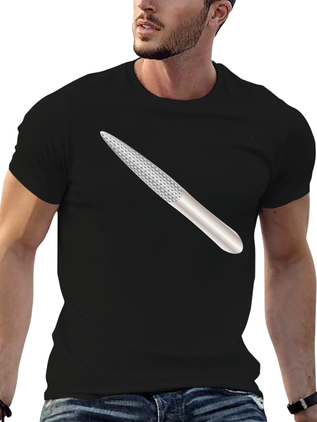 Novelty File Graphic T-Shirt - Casual Wear