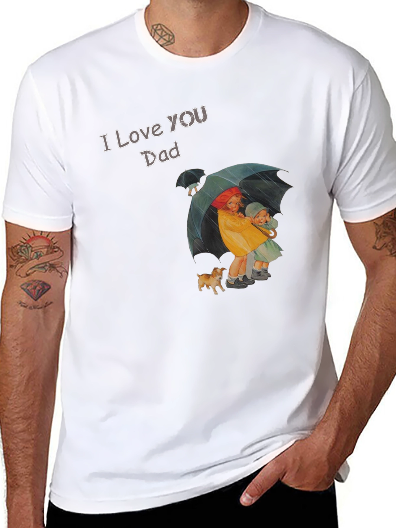 I Love You Dad T-Shirt