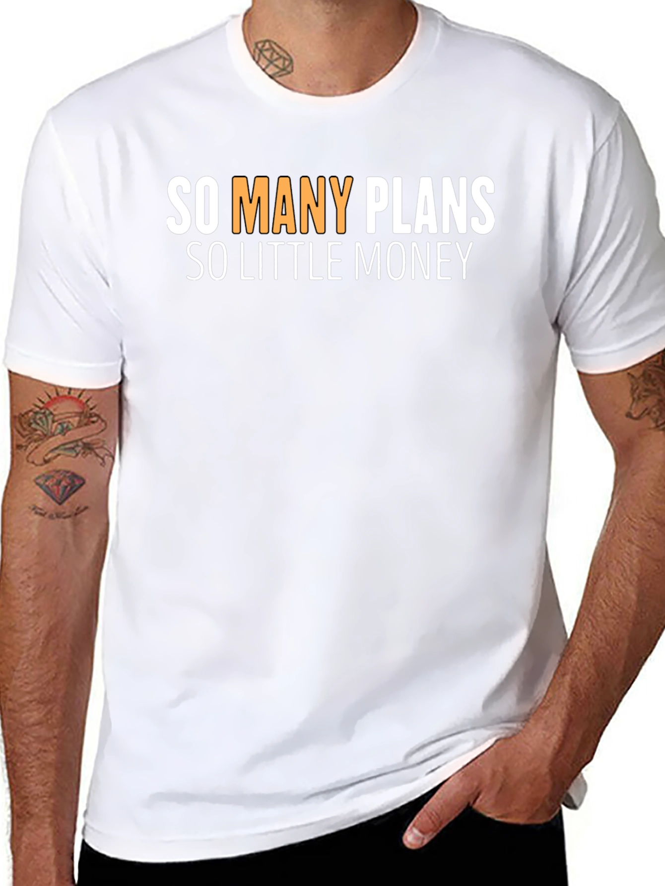 So Many Plans So Little Money Graphic Tee