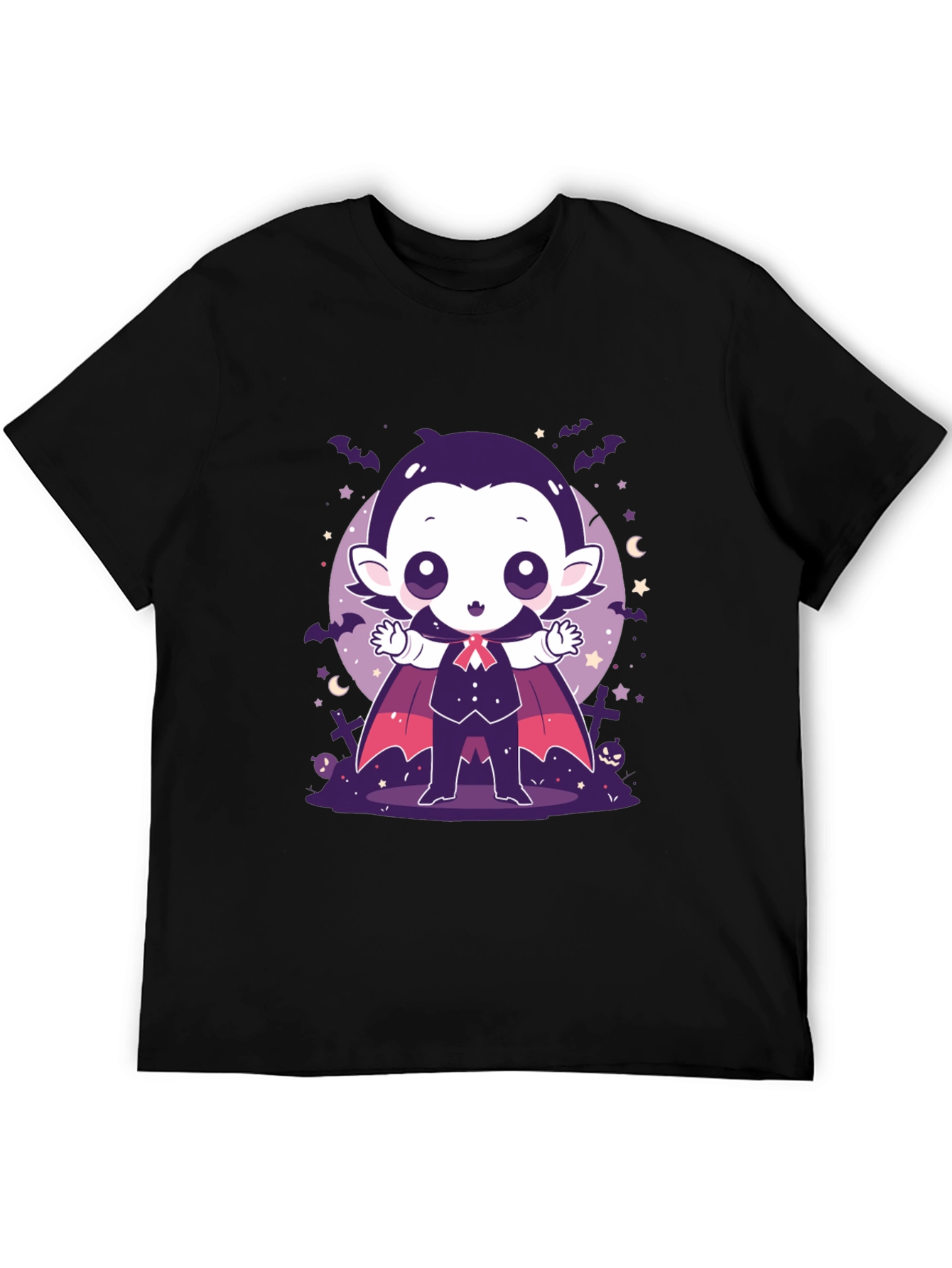 Cute Vampire Graphic Tee - Halloween T-Shirt