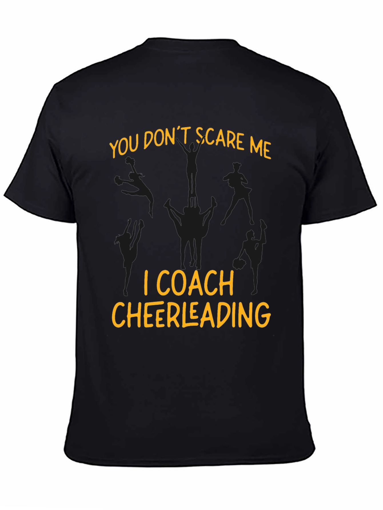 Cheerleading Coach Graphic Tee - Funny Slogan Shirt