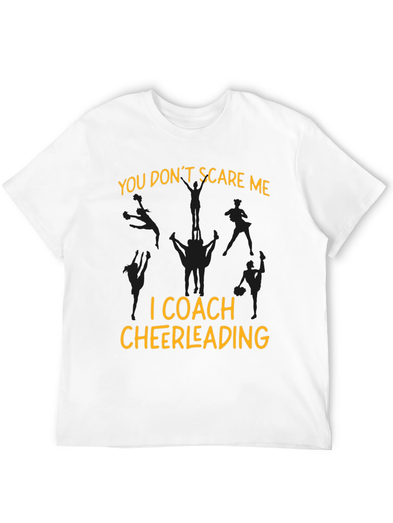 Cheerleading Coach Graphic Tee - Funny Slogan Shirt