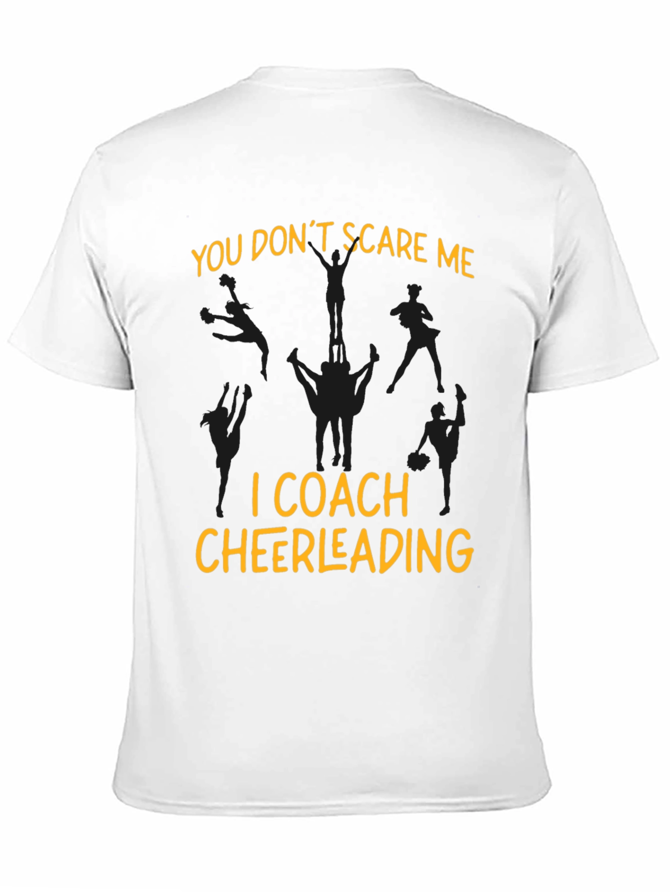 Cheerleading Coach Graphic Tee - Funny Slogan Shirt