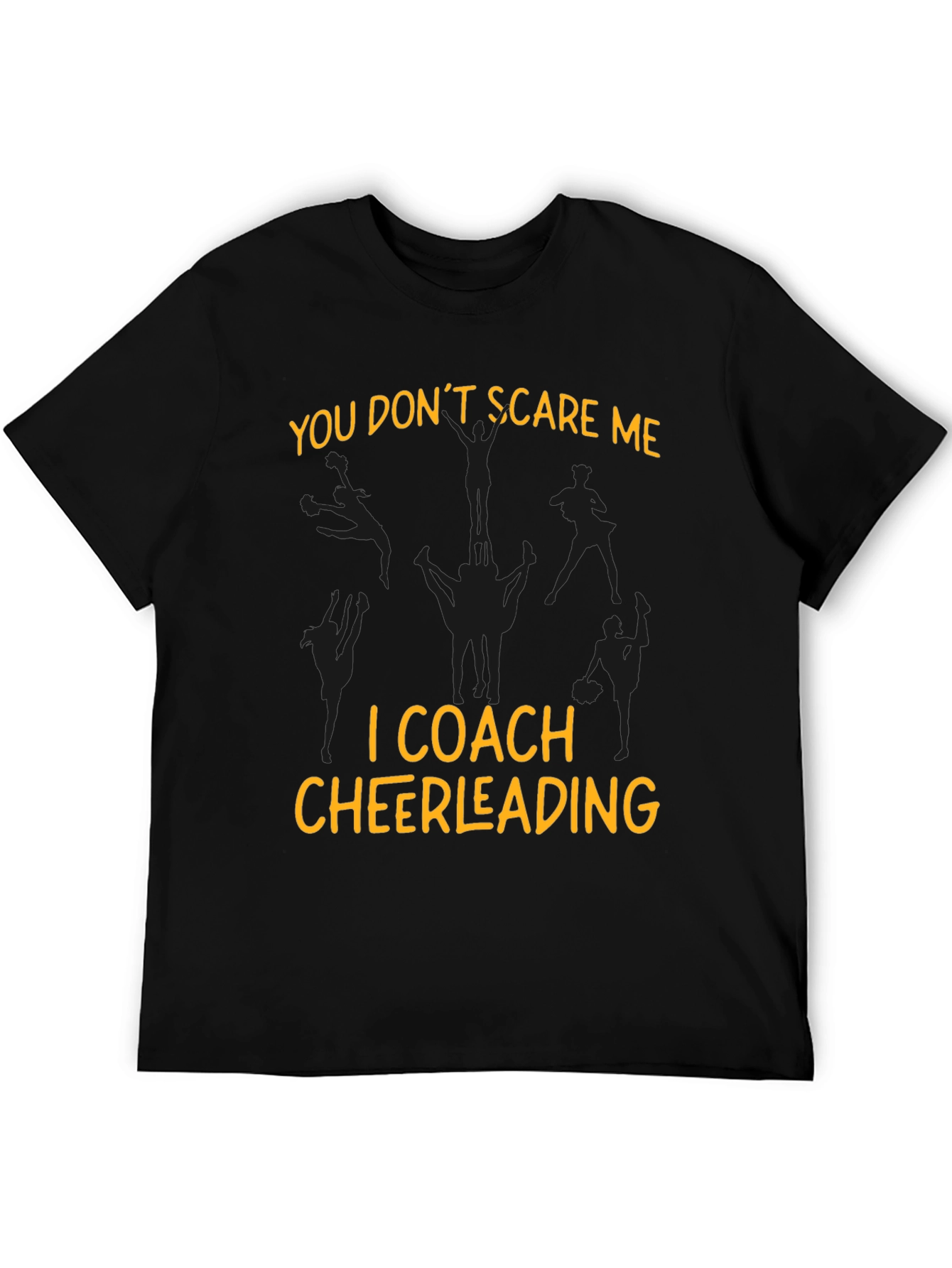 Cheerleading Coach Graphic Tee - Funny Slogan Shirt