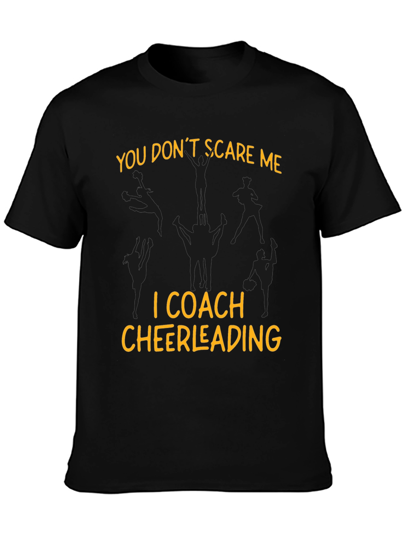 Cheerleading Coach Graphic Tee - Funny Slogan Shirt