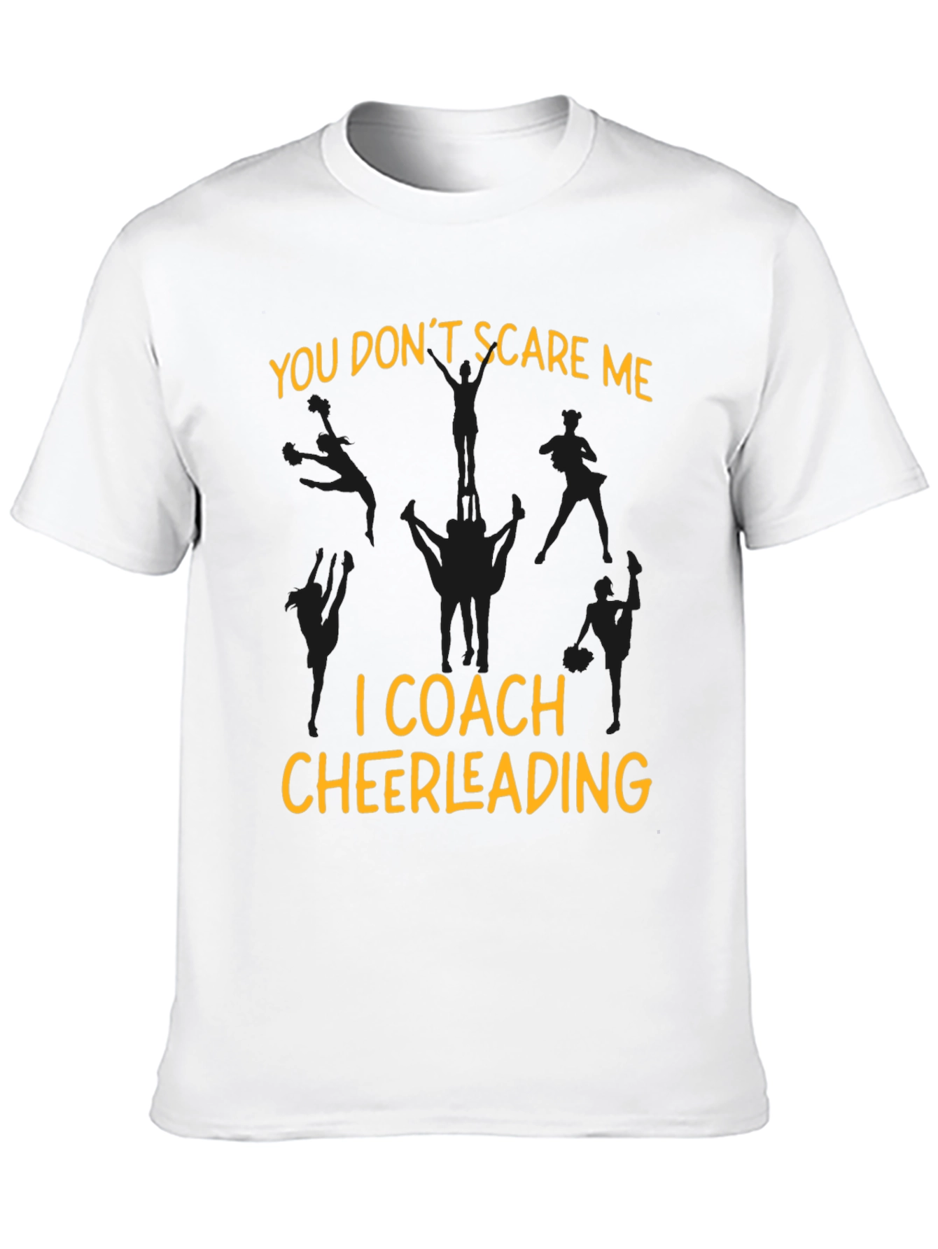 Cheerleading Coach Graphic Tee - Funny Slogan Shirt