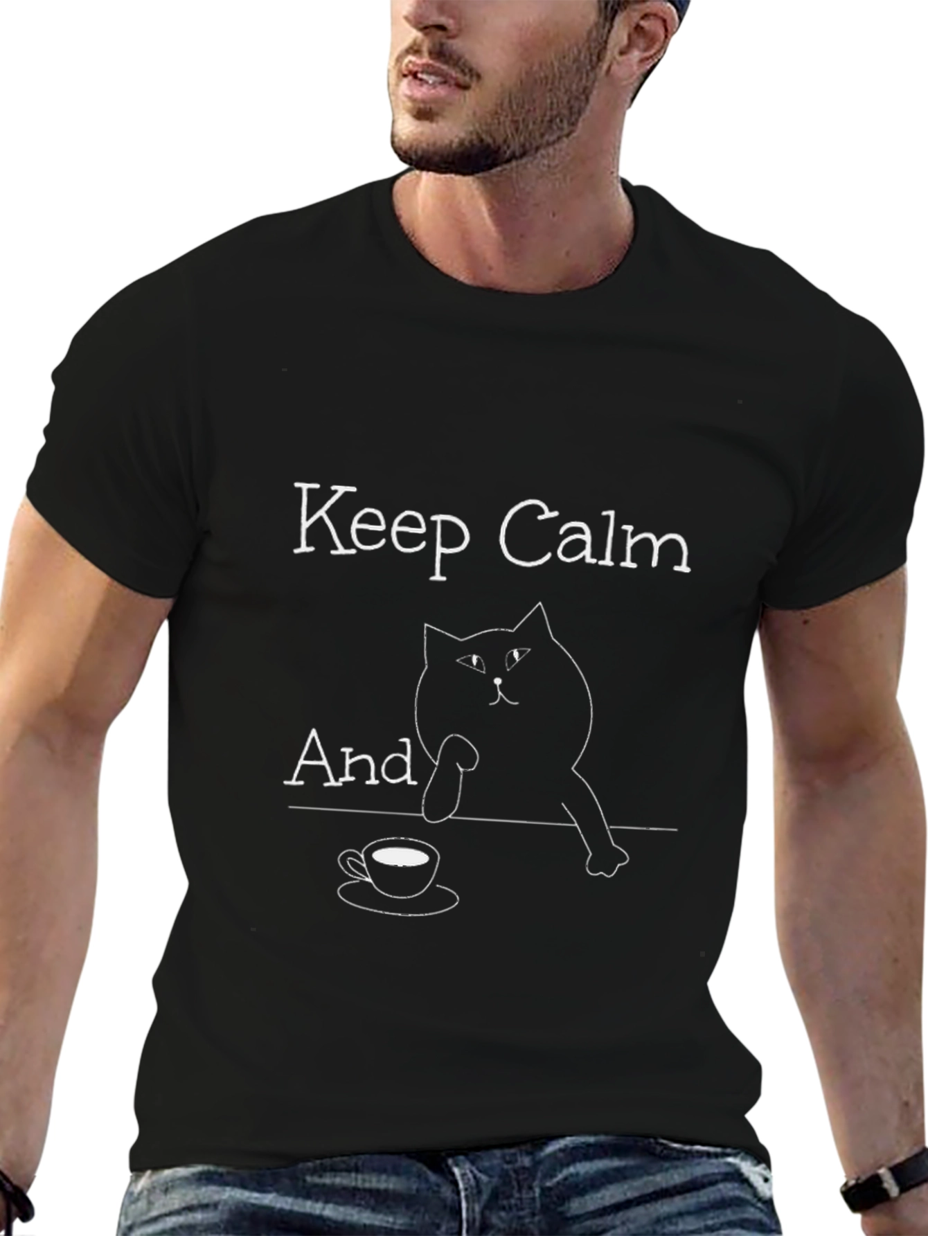 Keep Calm Cat Lover T-Shirt