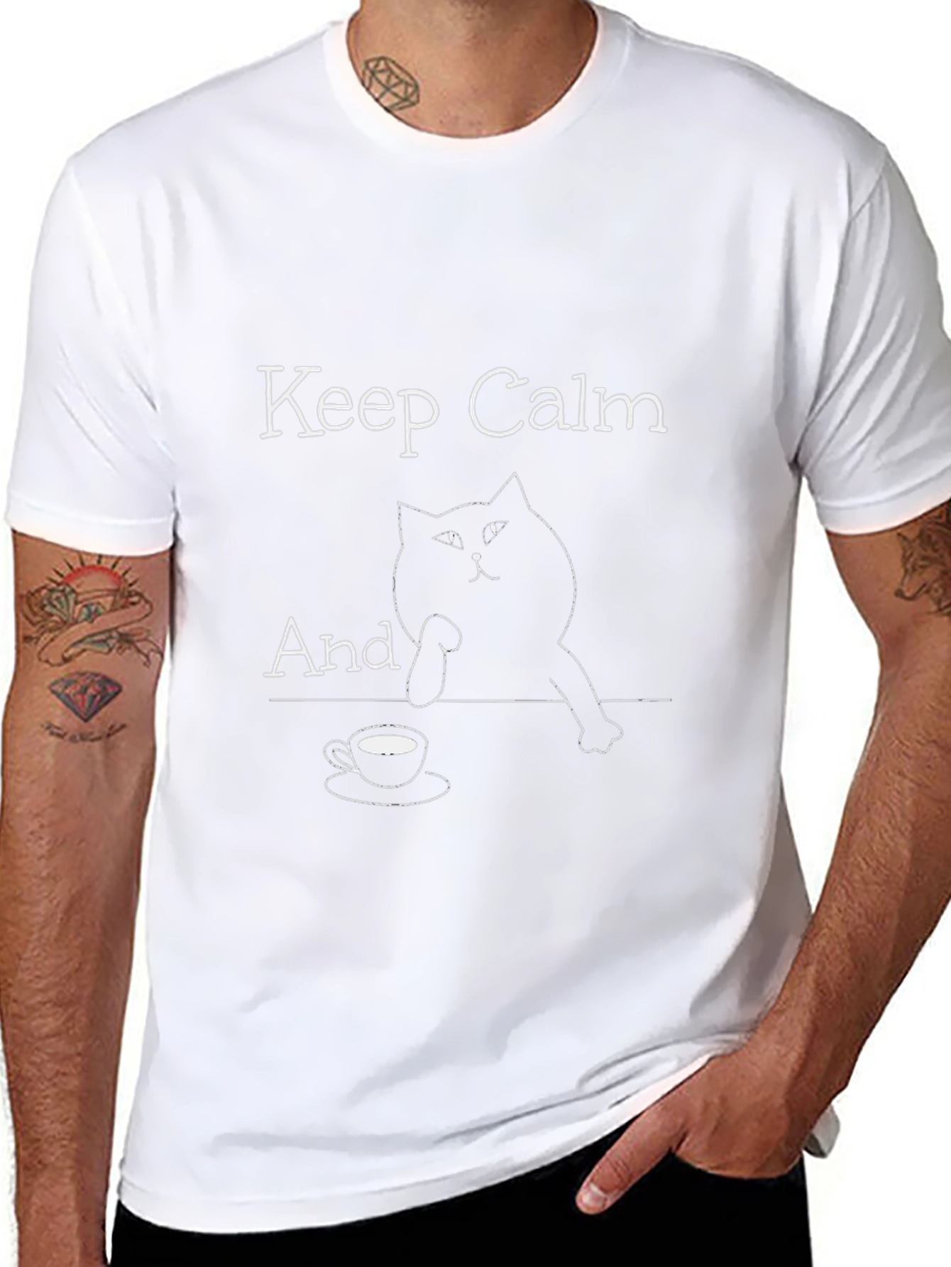 Keep Calm Cat Lover T-Shirt