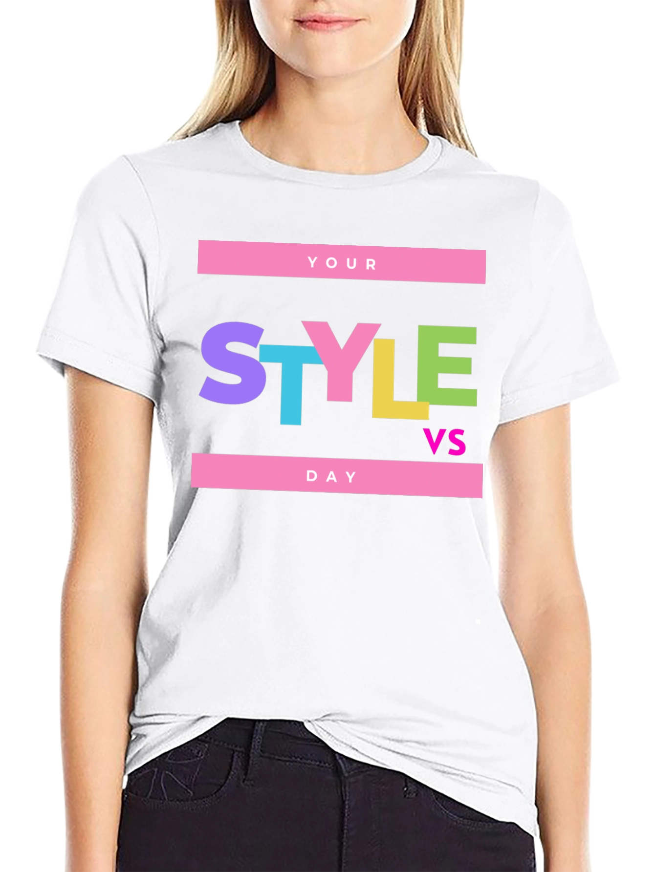 Your Style vs Day Graphic Tee