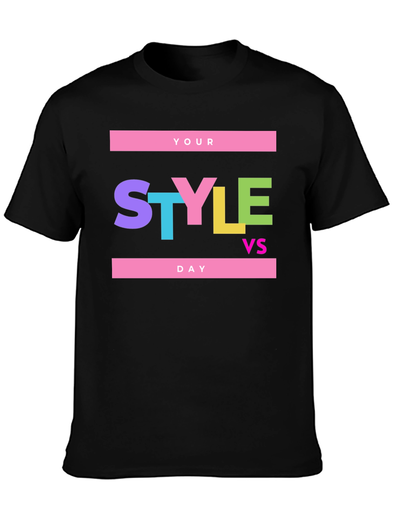 Your Style vs Day Graphic Tee