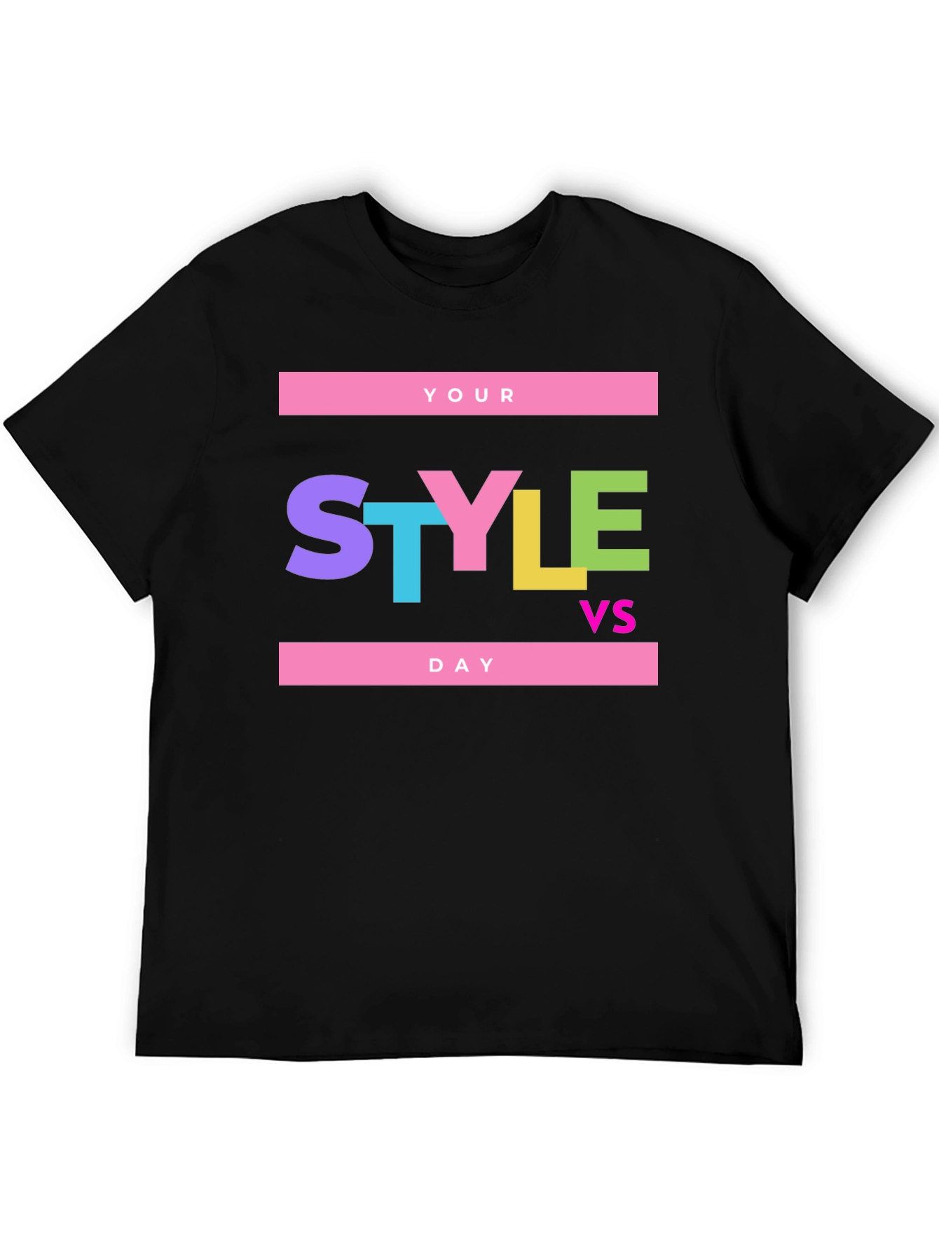 Your Style vs Day Graphic Tee
