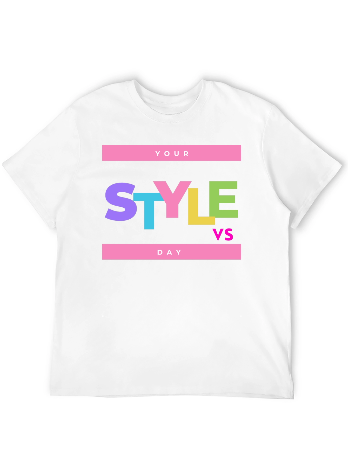 Your Style vs Day Graphic Tee