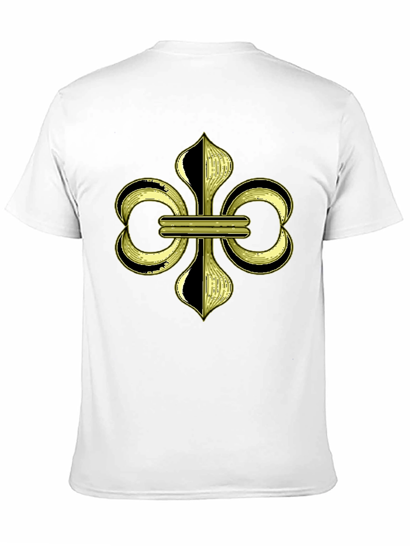 Fleur-de-lis Graphic Black T-Shirt