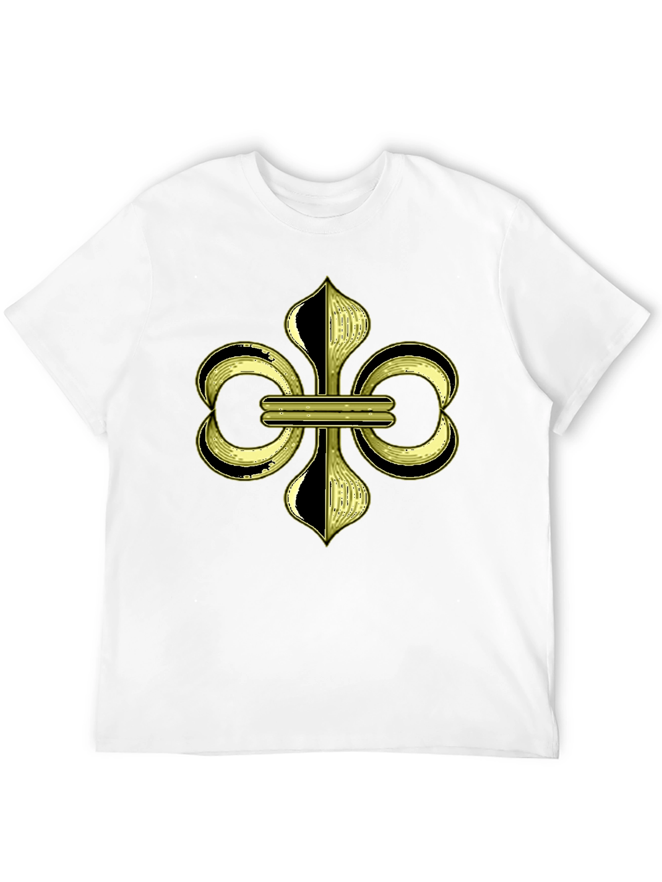 Fleur-de-lis Graphic Black T-Shirt