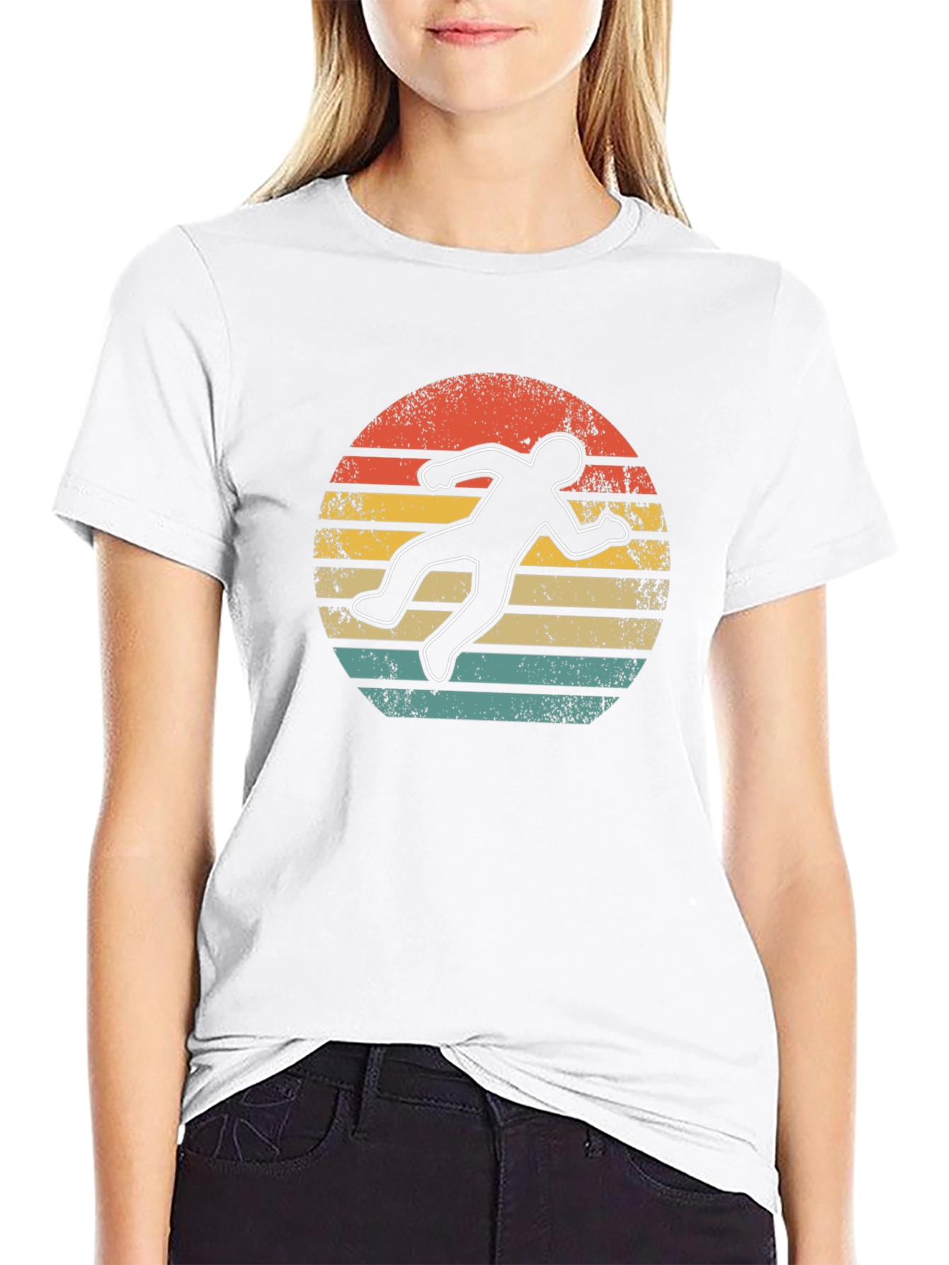 Retro Crime Scene Body Outline T-Shirt