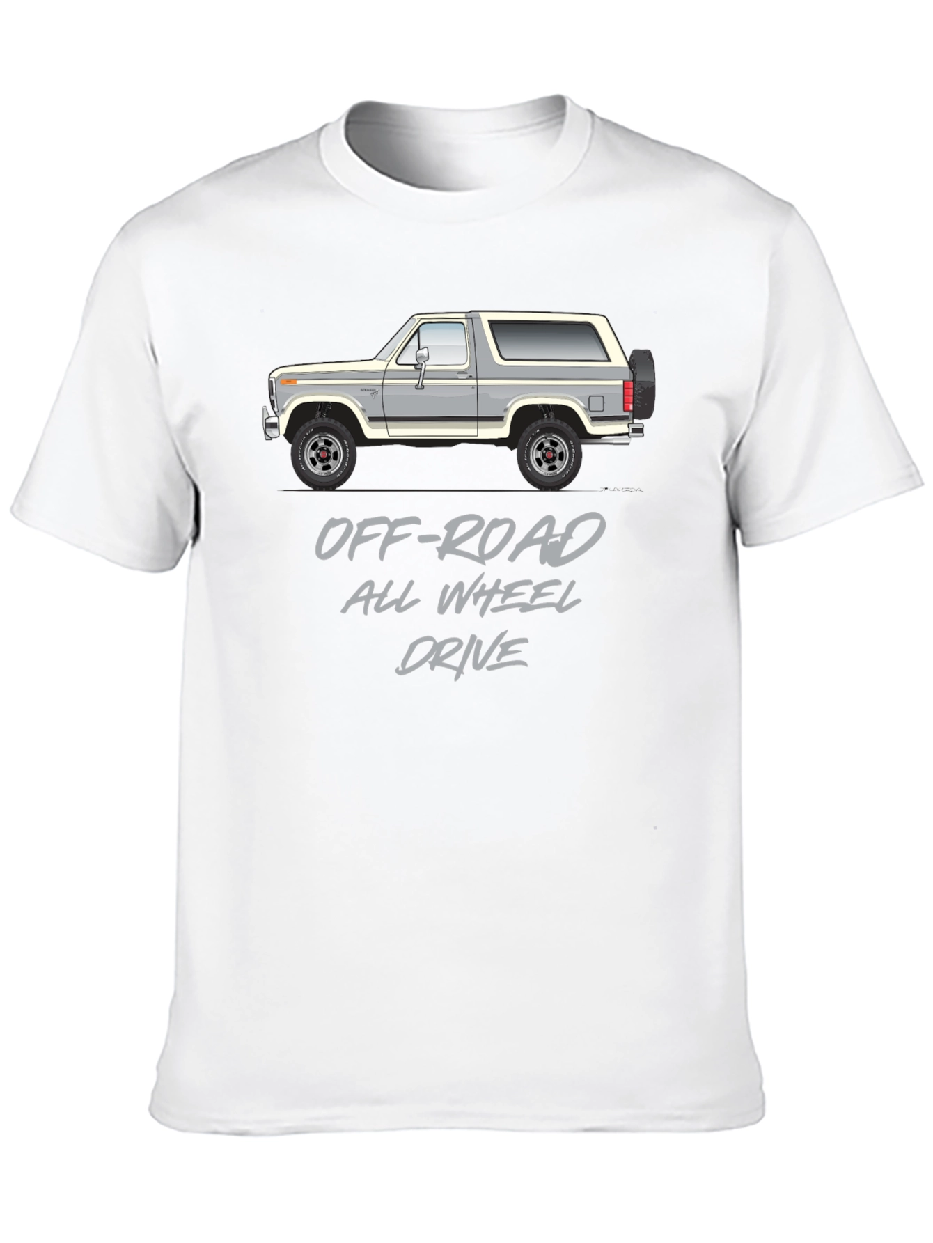 Off-Road All Wheel Drive Graphic Tee