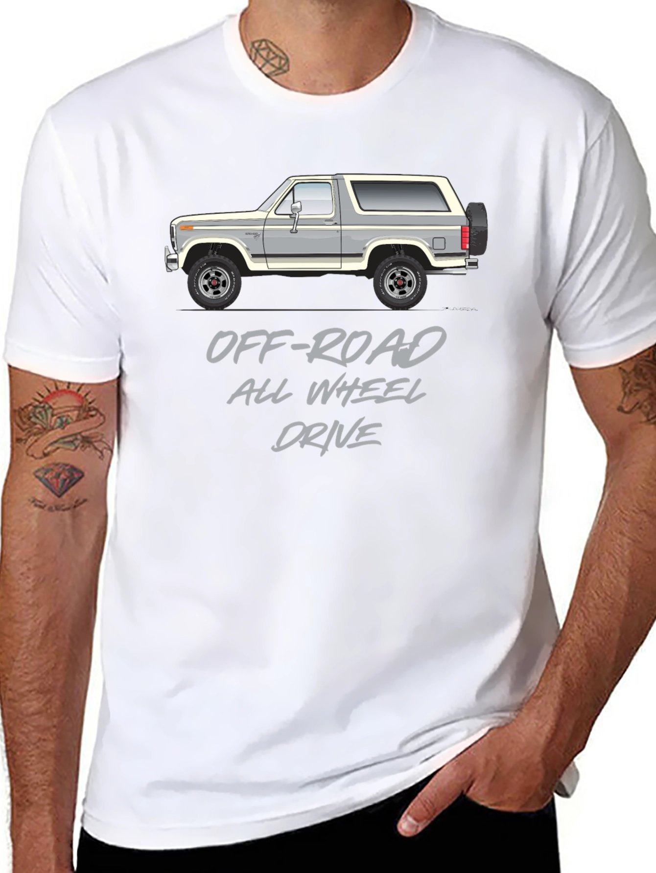 Off-Road All Wheel Drive Graphic Tee