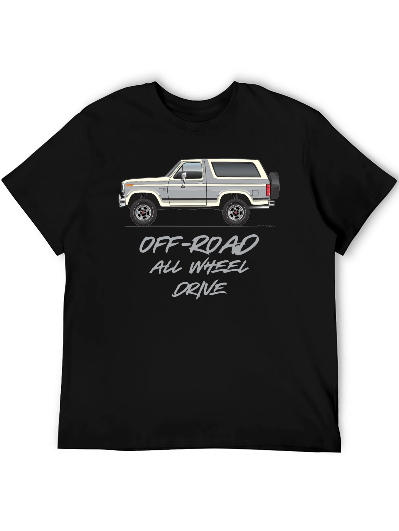Off-Road All Wheel Drive Graphic Tee