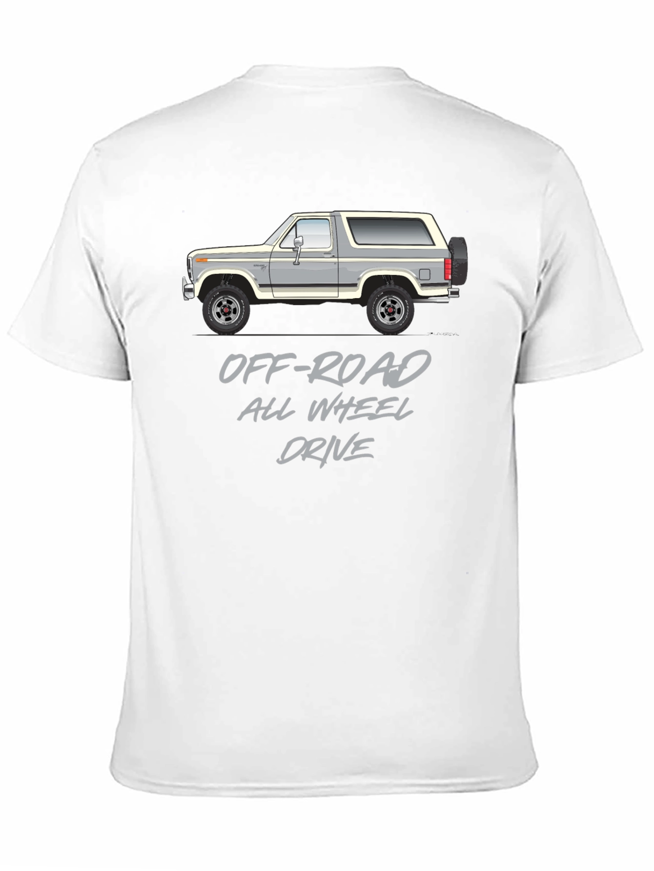 Off-Road All Wheel Drive Graphic Tee