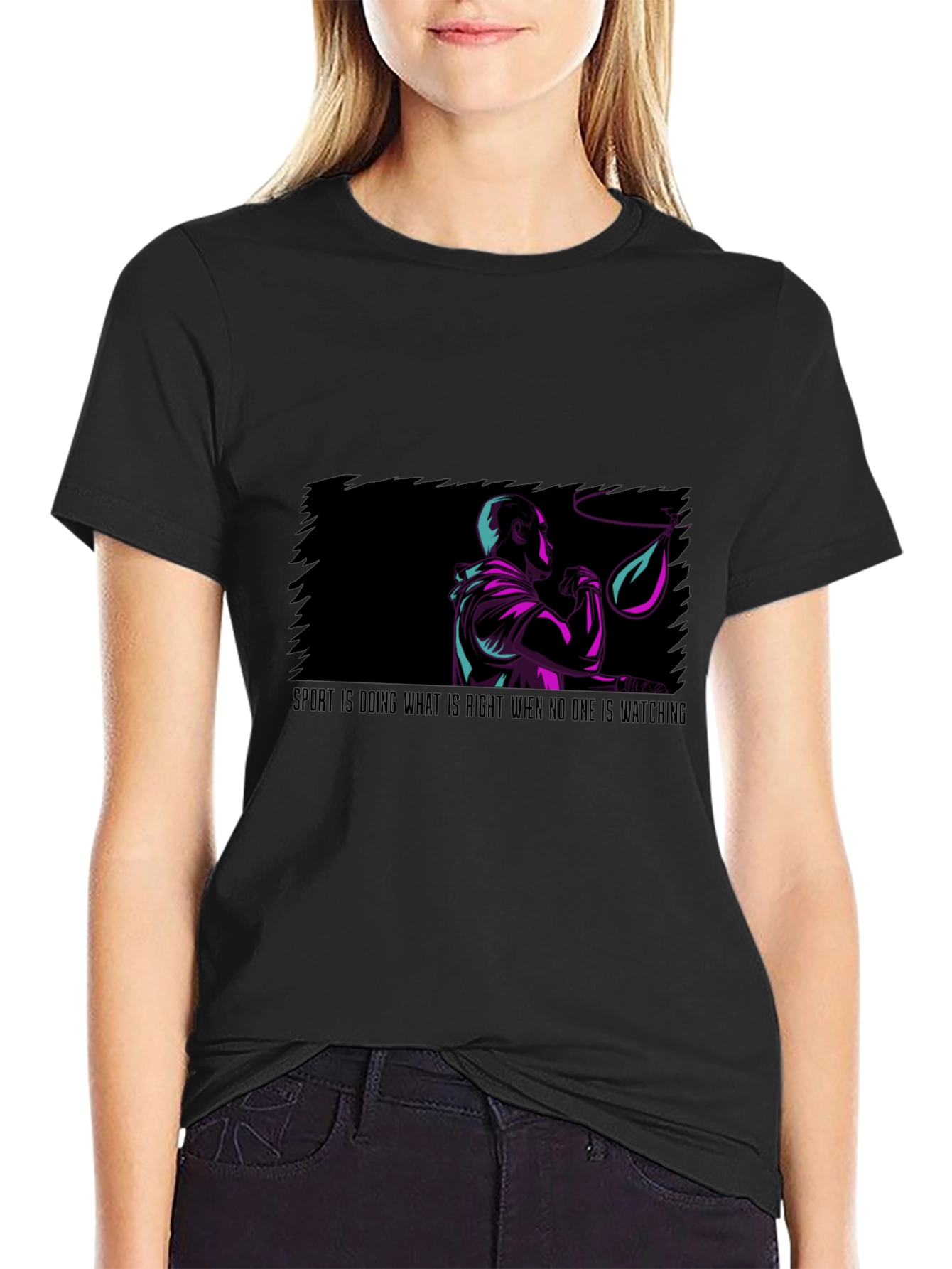 Motivational Boxer Graphic Tee