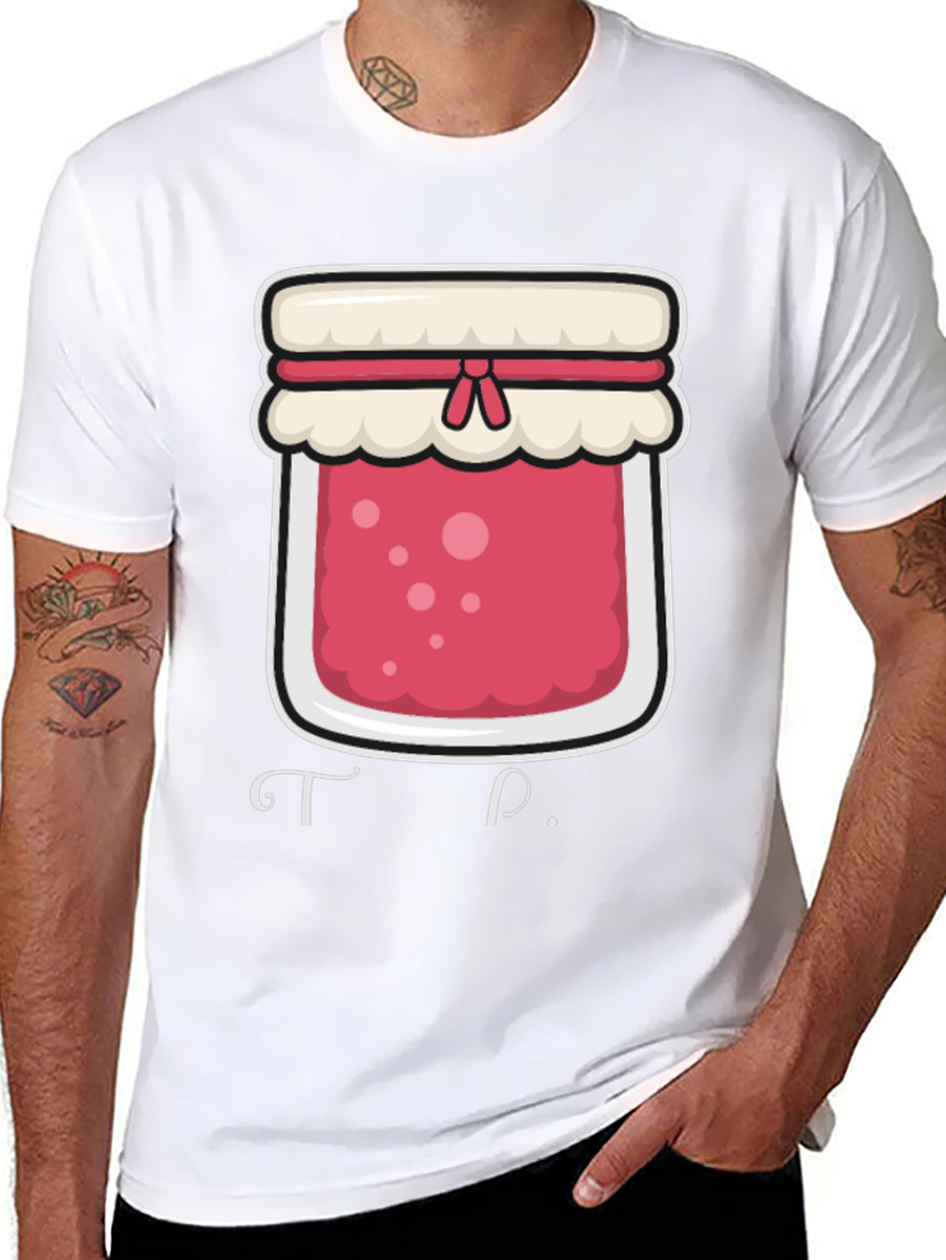 Jam Jar Graphic T-Shirt - Foodie Tee