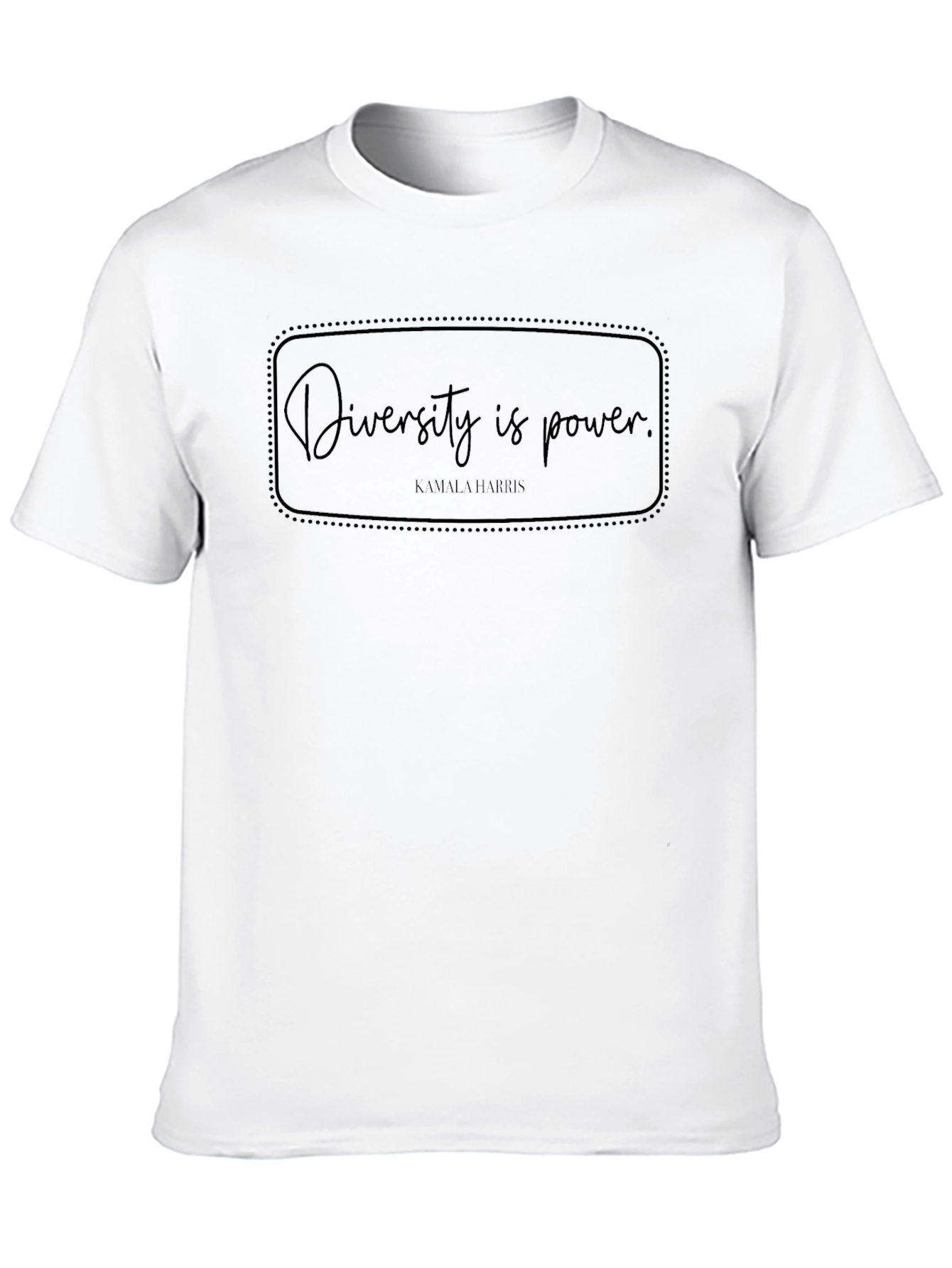 Diversity is Power Kamala Harris Black T-Shirt