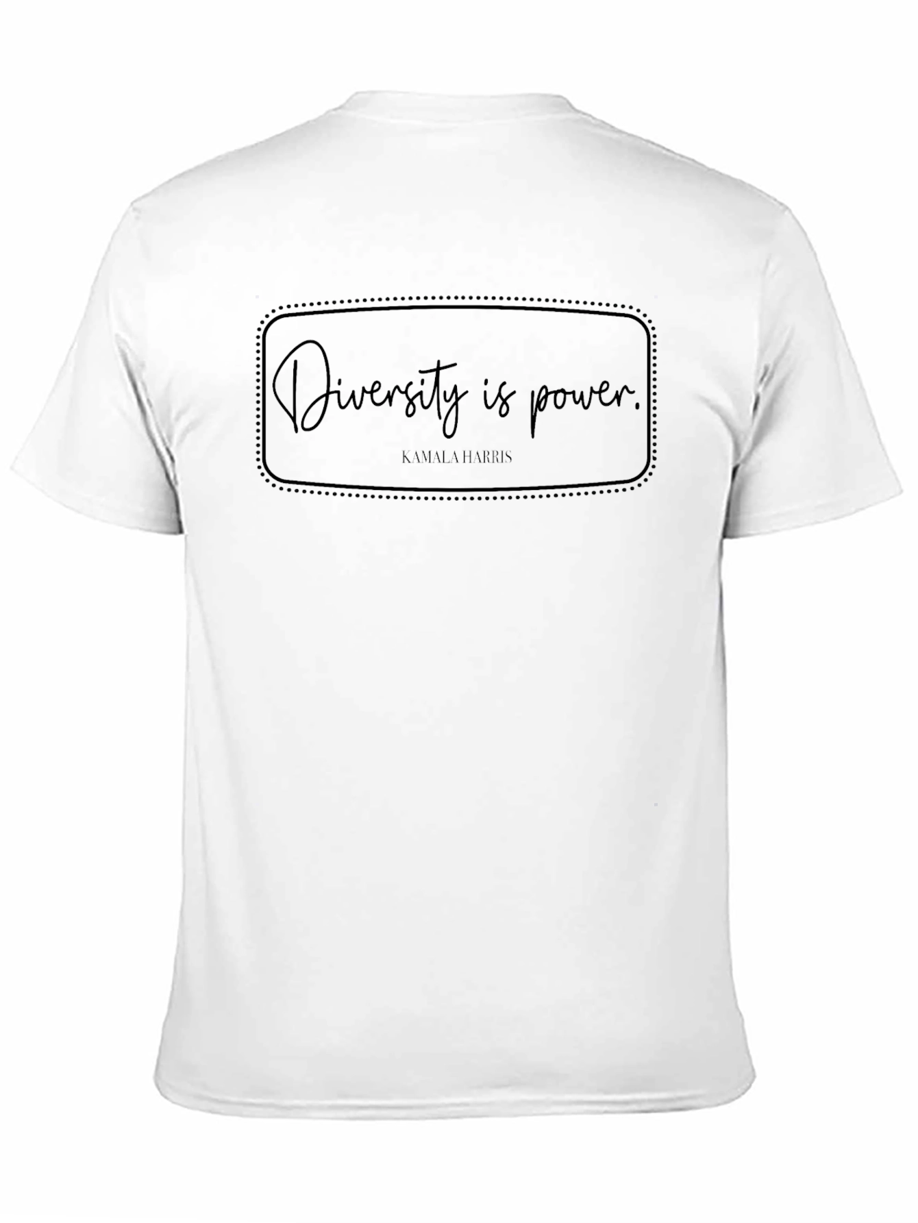Diversity is Power Kamala Harris Black T-Shirt