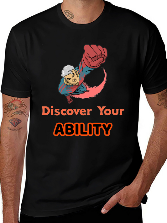 Discover Your Ability T-Shirt - Superhero Graphic Tee
