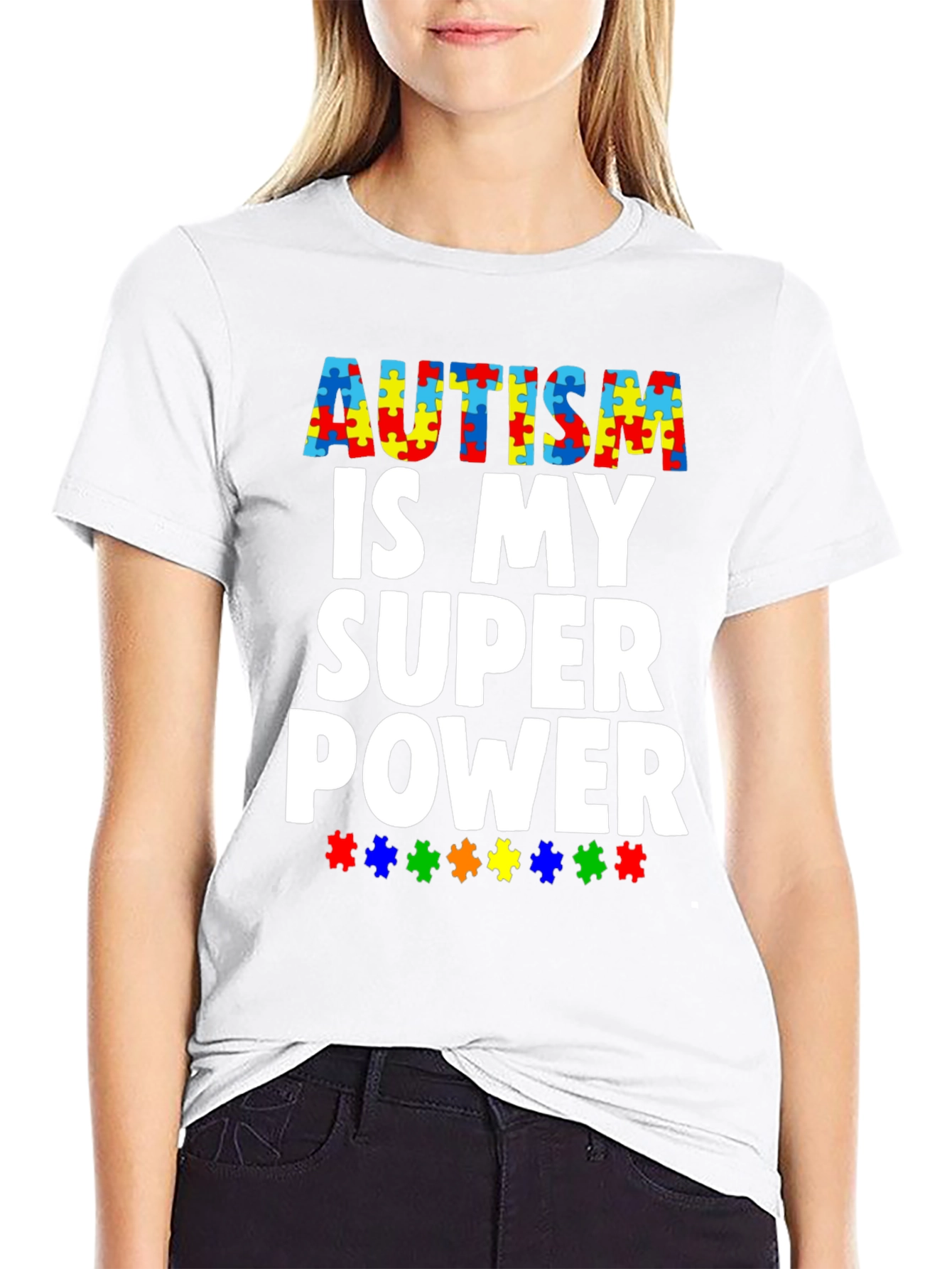 Autism Awareness Tee: My Super Power T-Shirt