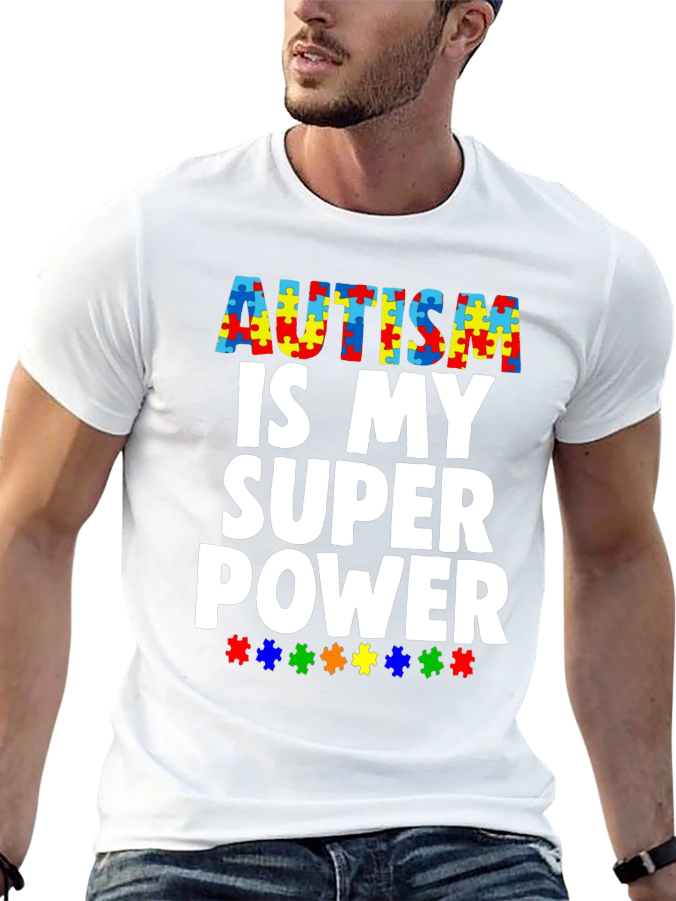 Autism Awareness Tee: My Super Power T-Shirt