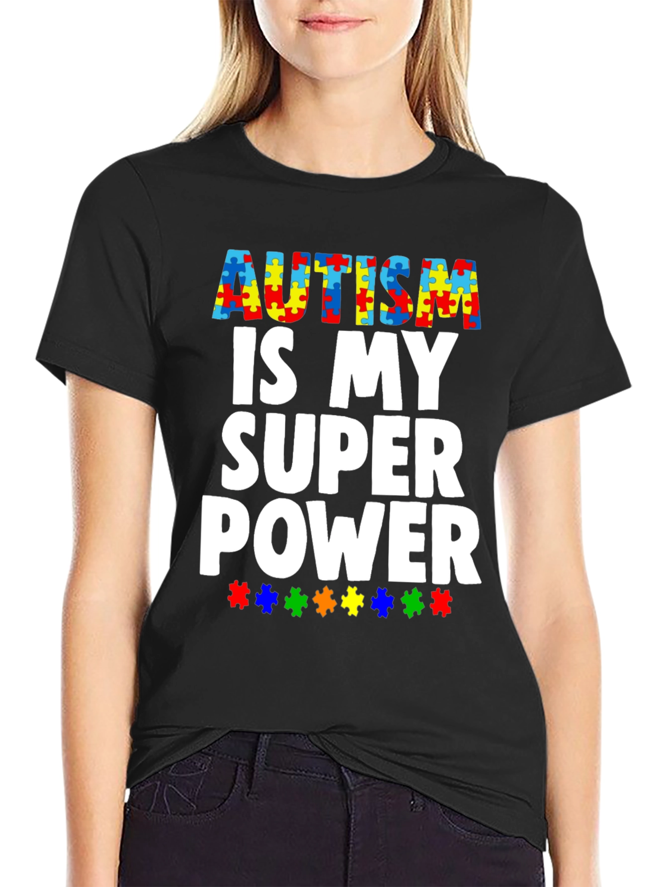 Autism Awareness Tee: My Super Power T-Shirt